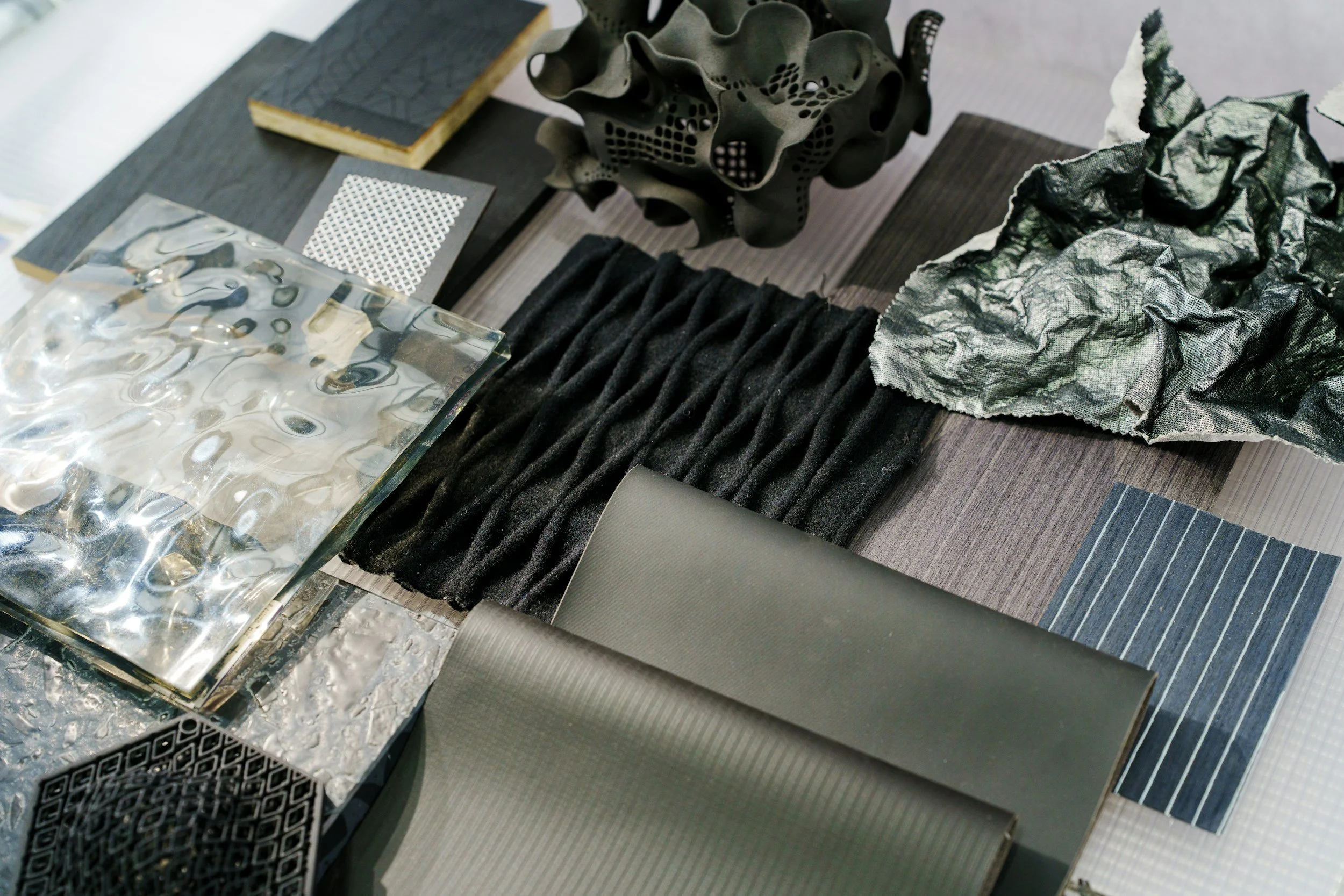 Contemporary design workshop with curatorial approach to making