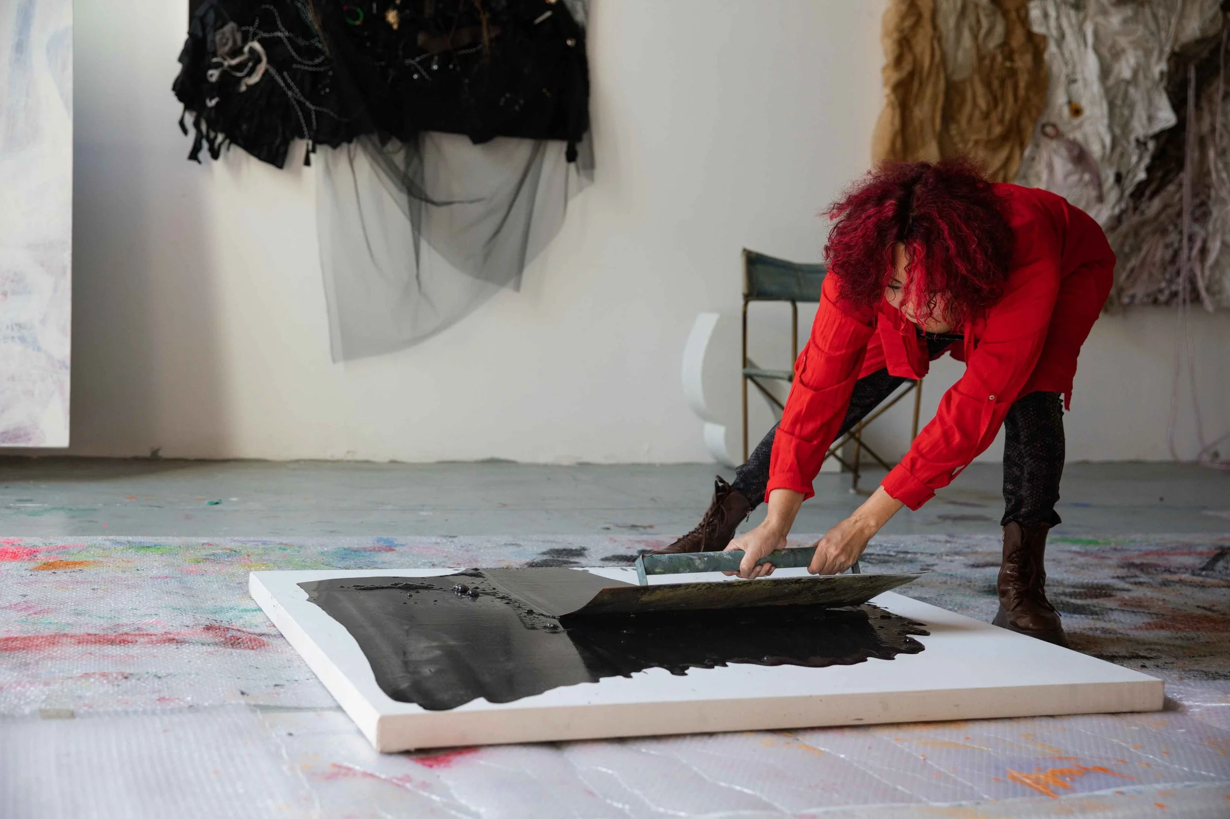 Artistic residency in Barcelona at EAST WEST Space with contemporary Asian artists working in a shared studio environment