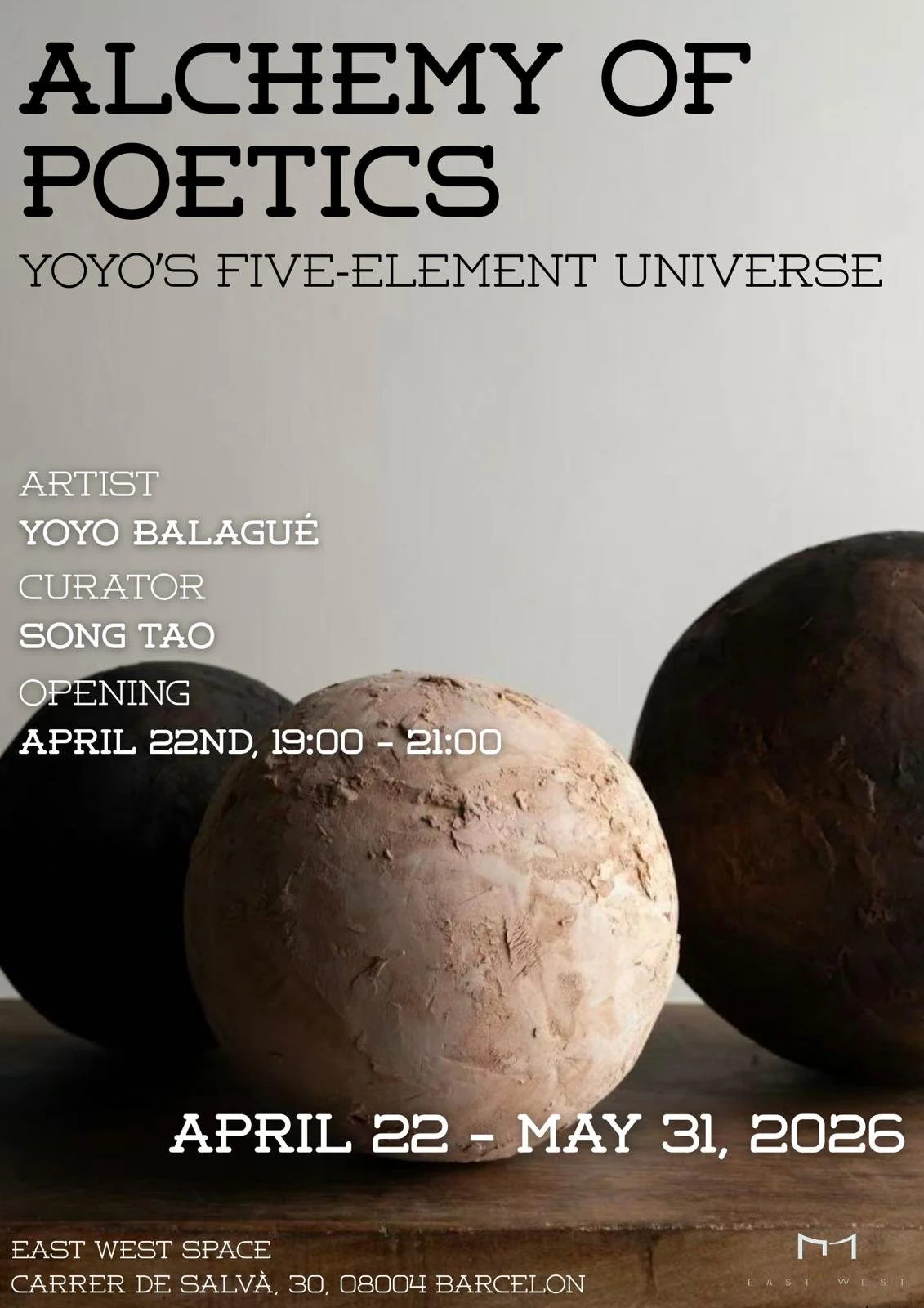 ALCHEMY OF POETICS | solo exhibiton YOYO BALAGUÉ