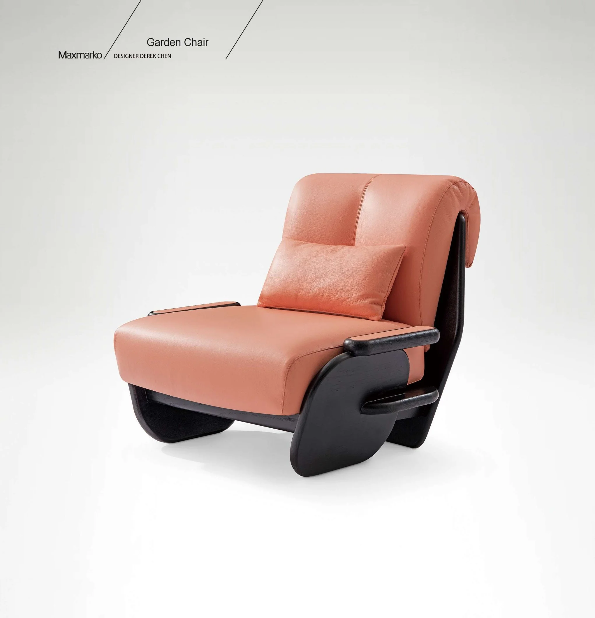 Collectible furniture piece blending comfort and sculptural design by Maxmarko.