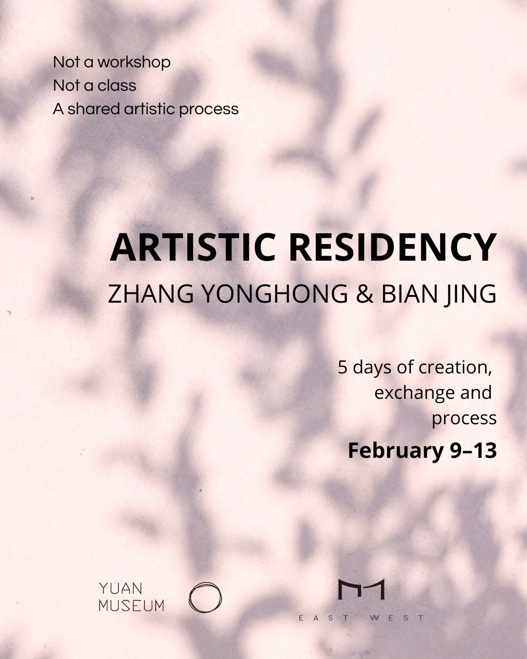 Art residency in Barcelona focused on process, dialogue and artistic exchange at EAST WEST SPACE