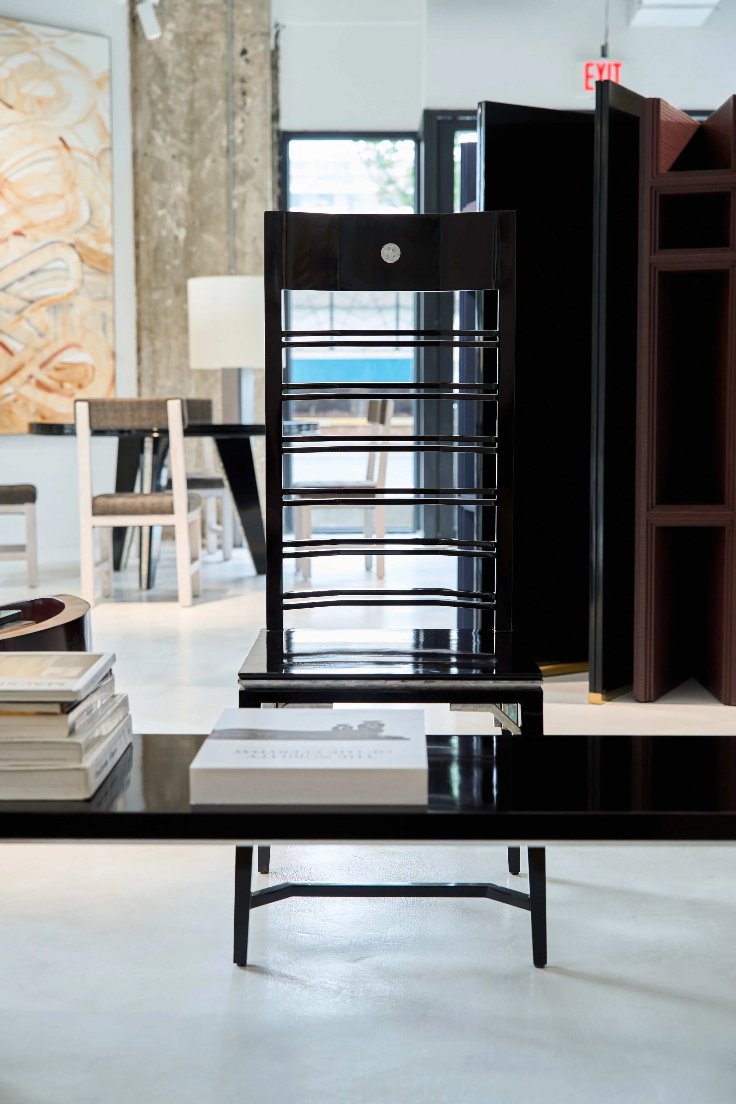 Modern reinterpretation of Ming dynasty seating, Lamp-Hanger Chair by ARTEMPO.