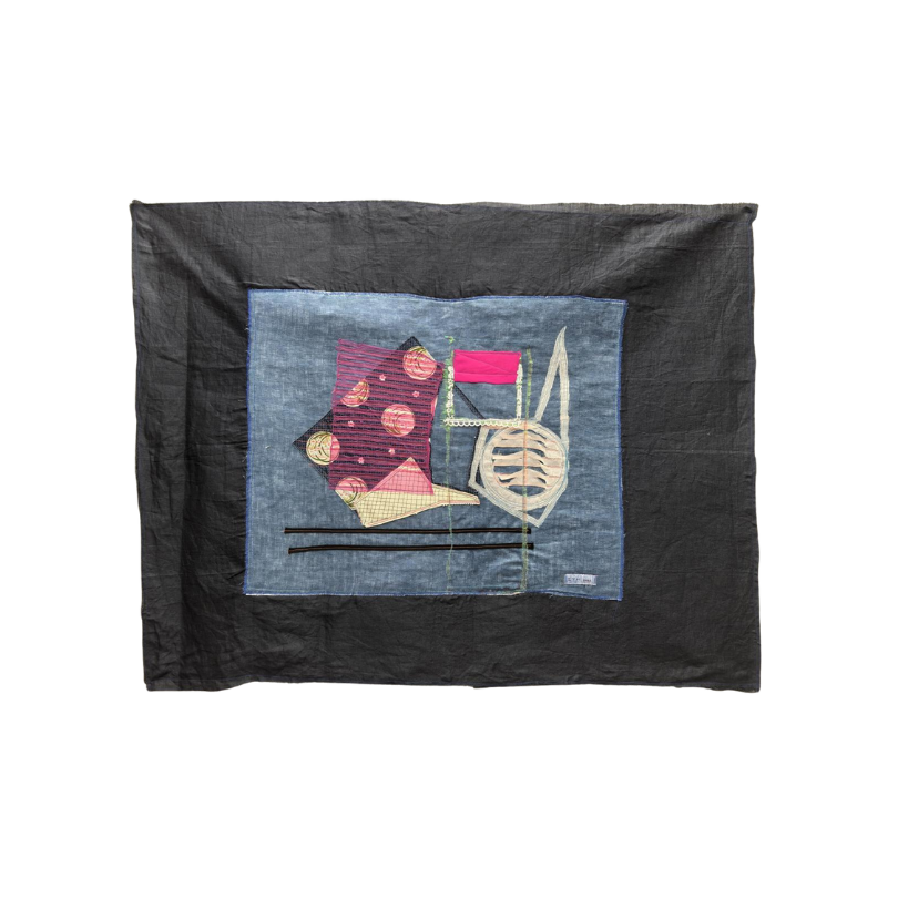 Disconnection textile artwork by Zhang Yonghong, contemporary Asian art — EAST WEST SPACE