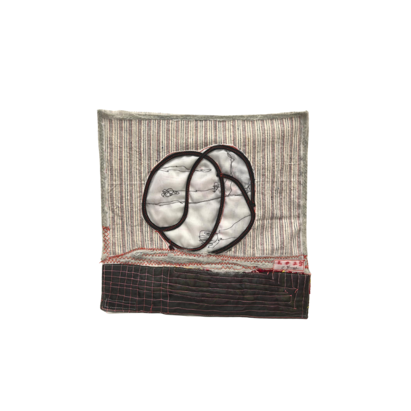 Rolling Stone textile artwork by Zhang Yonghong, contemporary Asian art — EAST WEST SPACE