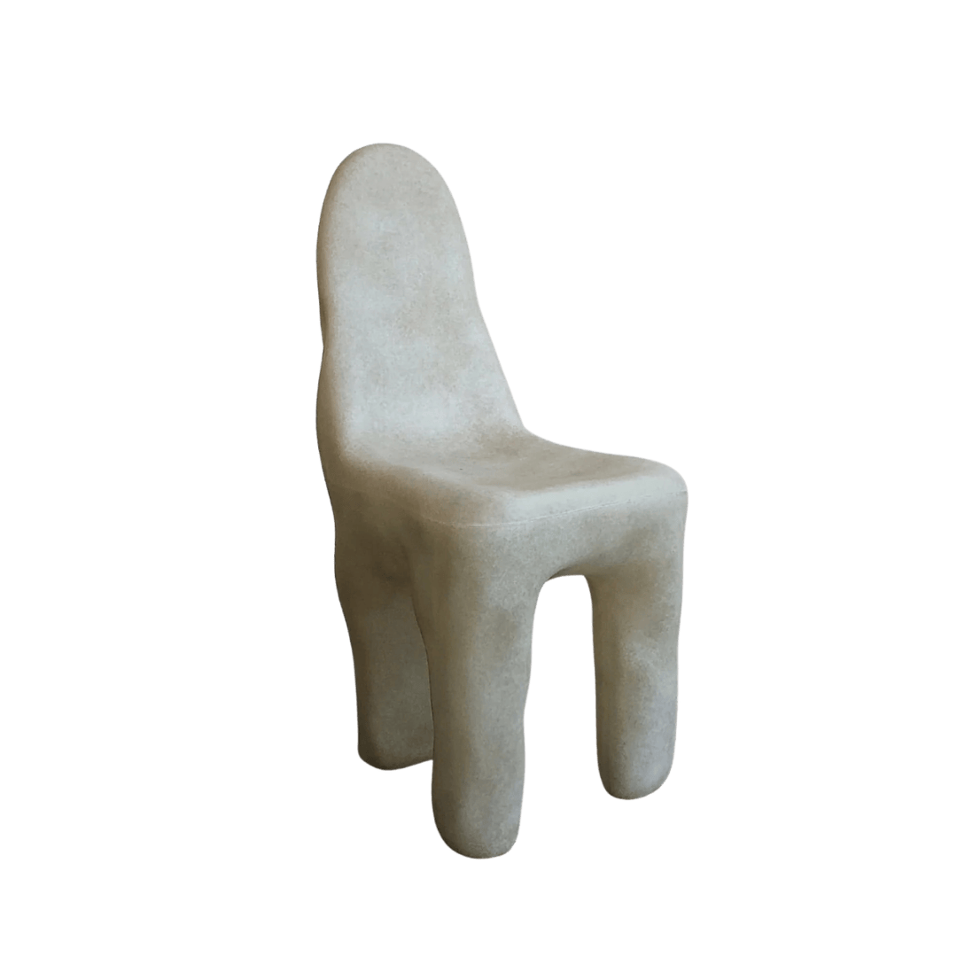 Playdough Chair by Kar Studio sculptural resin chair collectible design furniture
