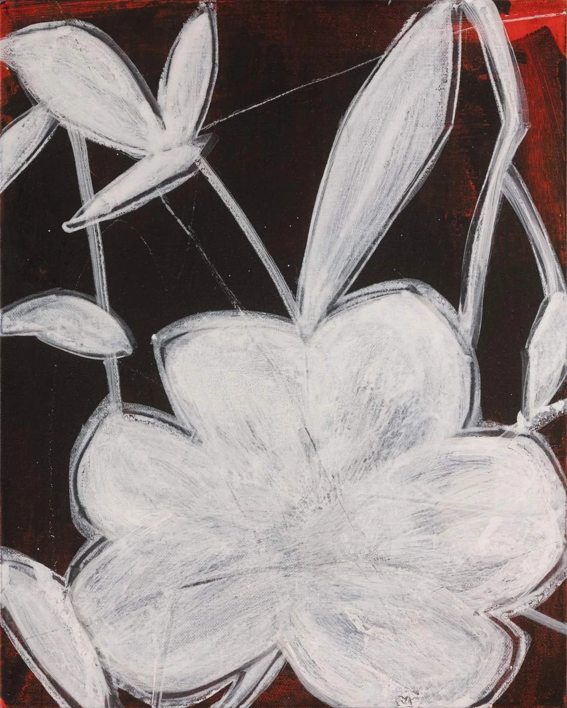 Contemporary collectible art painting Petal 31 by Bian Jing