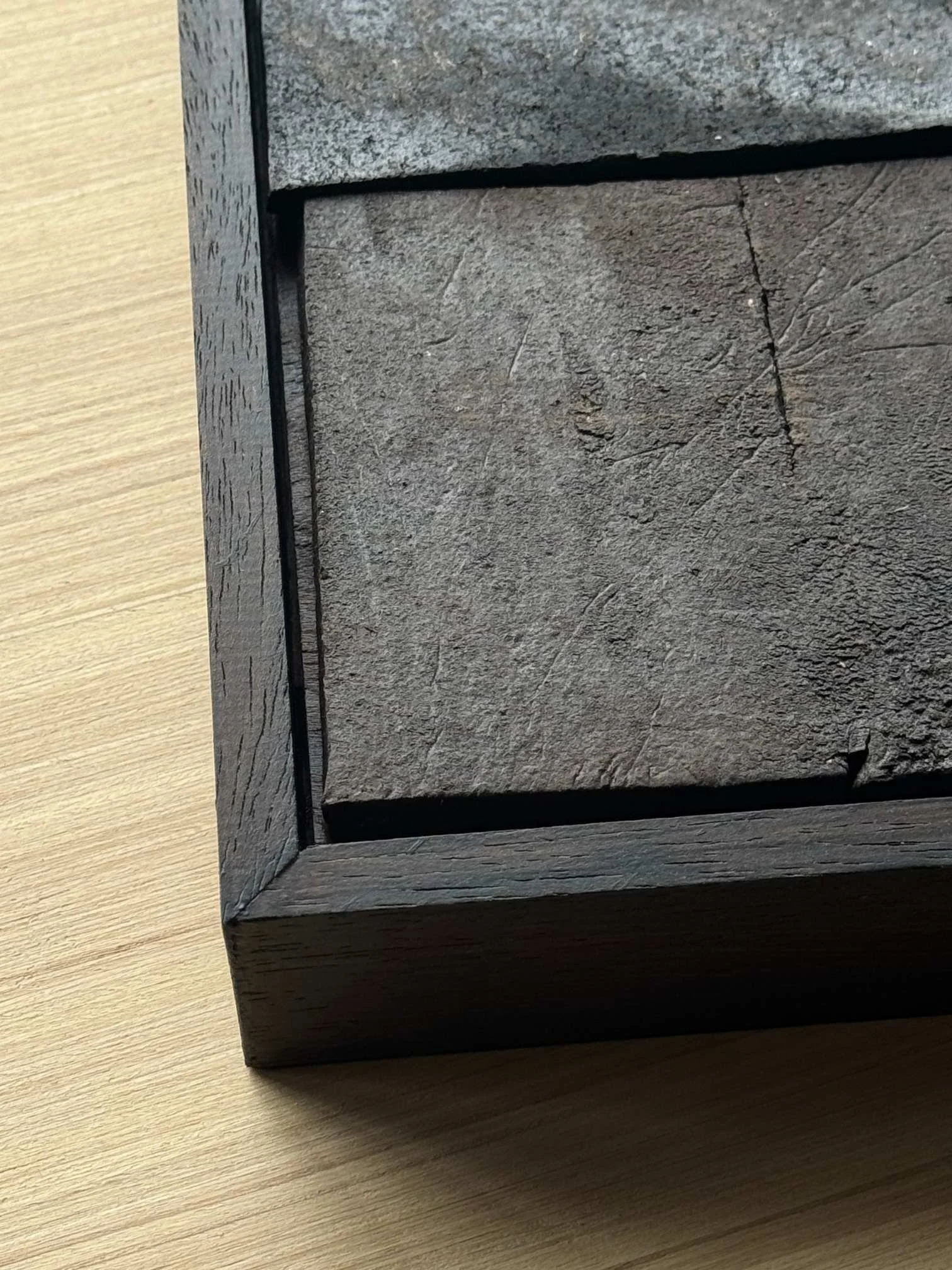 Textured ceramic wall sculpture Bright Dark by Yoyo Balagué at EAST WEST SPACE Decoration shop