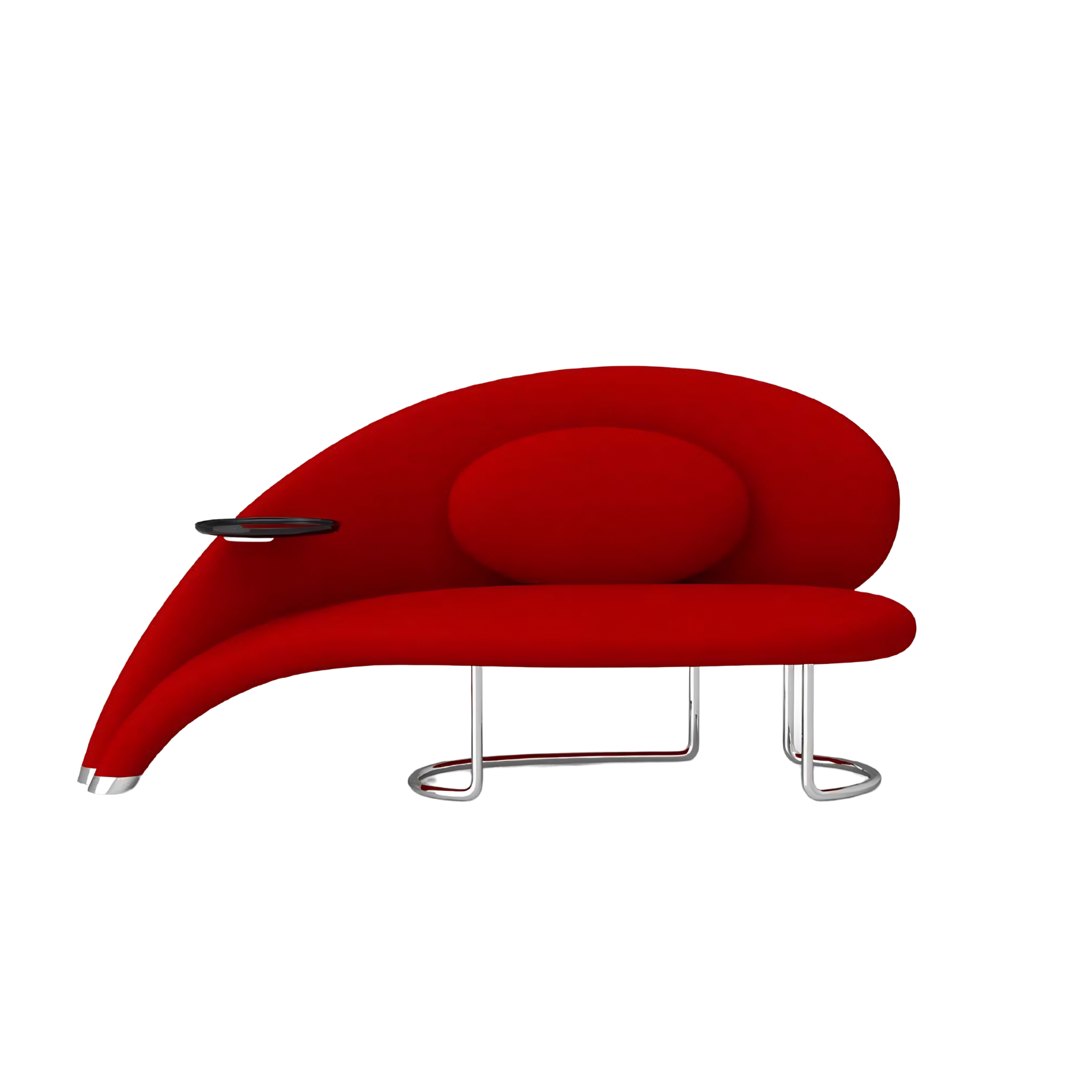 Fun Bench in vibrant red by Precious Home at EAST WEST SPACE showroom