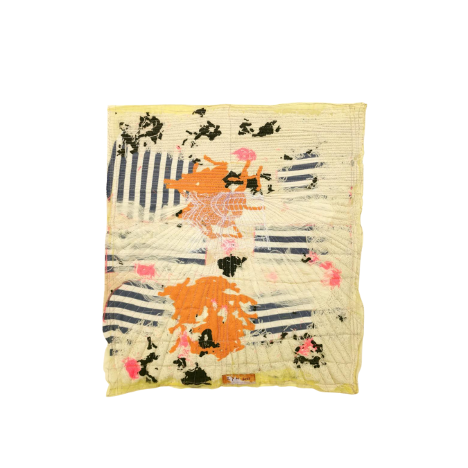 Choreography of Dusk textile artwork by Zhang Yonghong, contemporary Asian art — EAST WEST SPACE