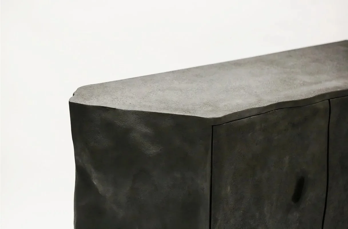 EAST WEST SPACE showroom lacquer cabinet collectible design