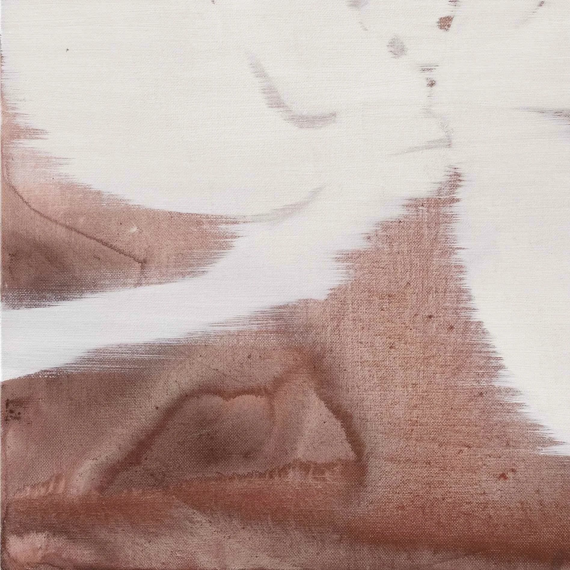 White radial petal composition on textured brown background Petal 34