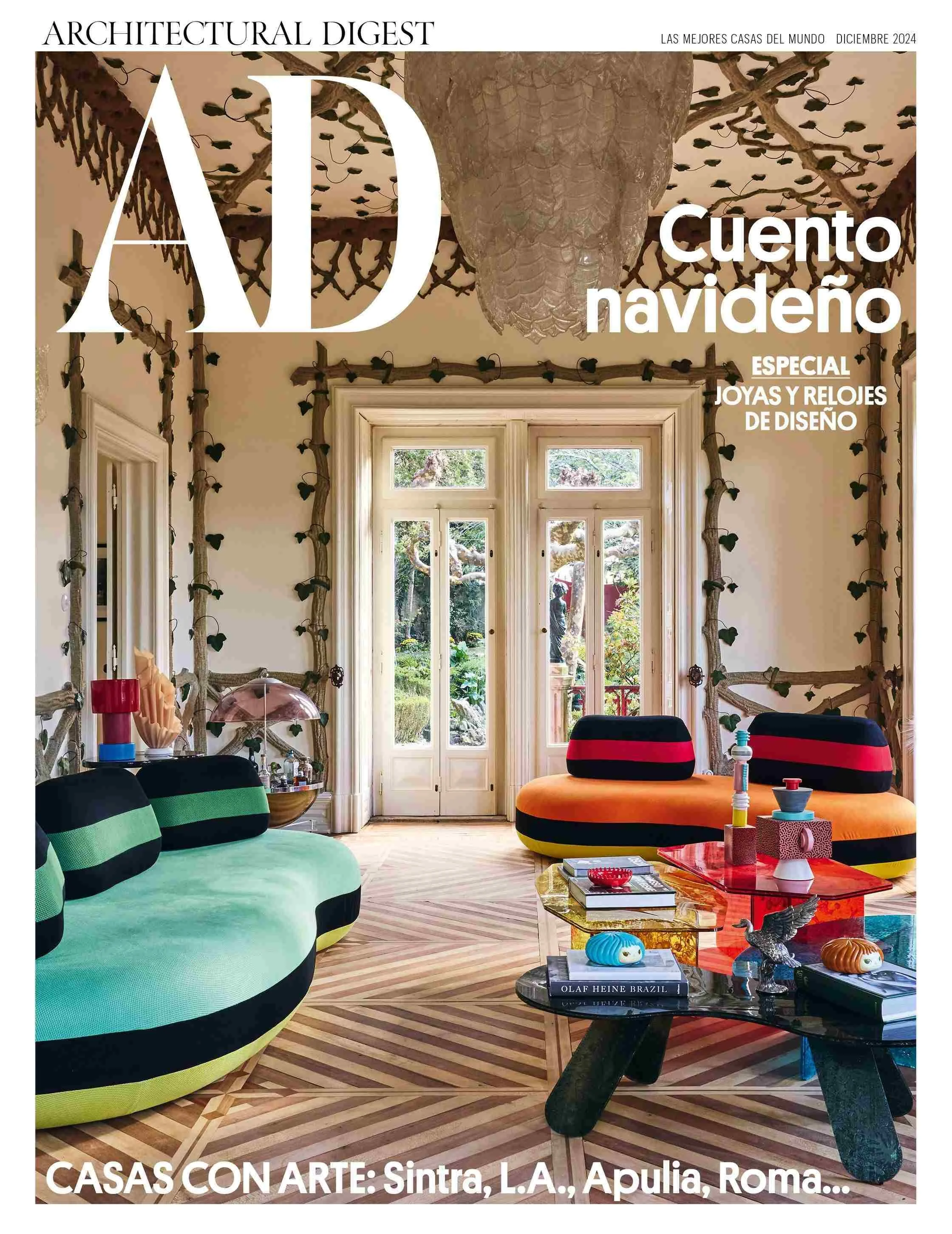 AD Spain magazine interviewed Sietes Facundo Parisi, contemporary artist from EAST WEST SPACE Art Gallery and showroom