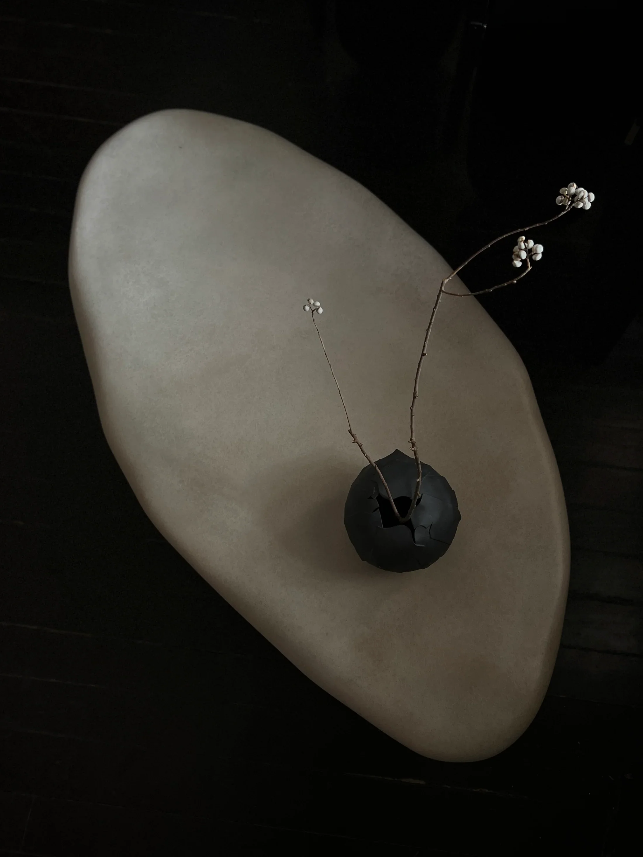 Kar Studio resin furniture organic sculptural chair collectible design piece