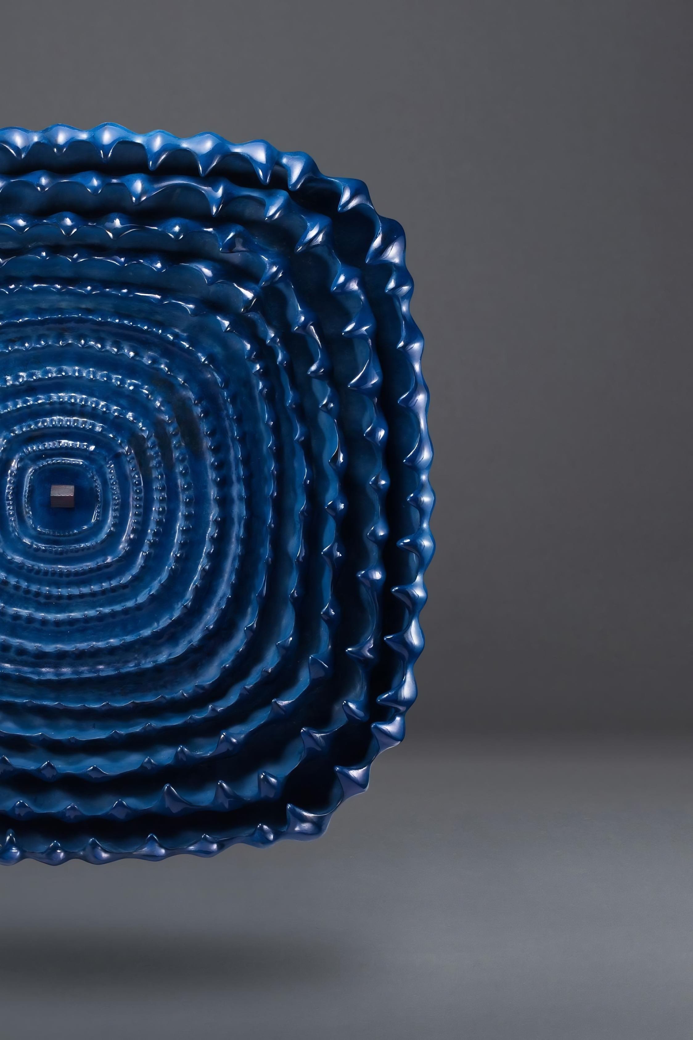 Contemporary lacquer art sculpture for interior design