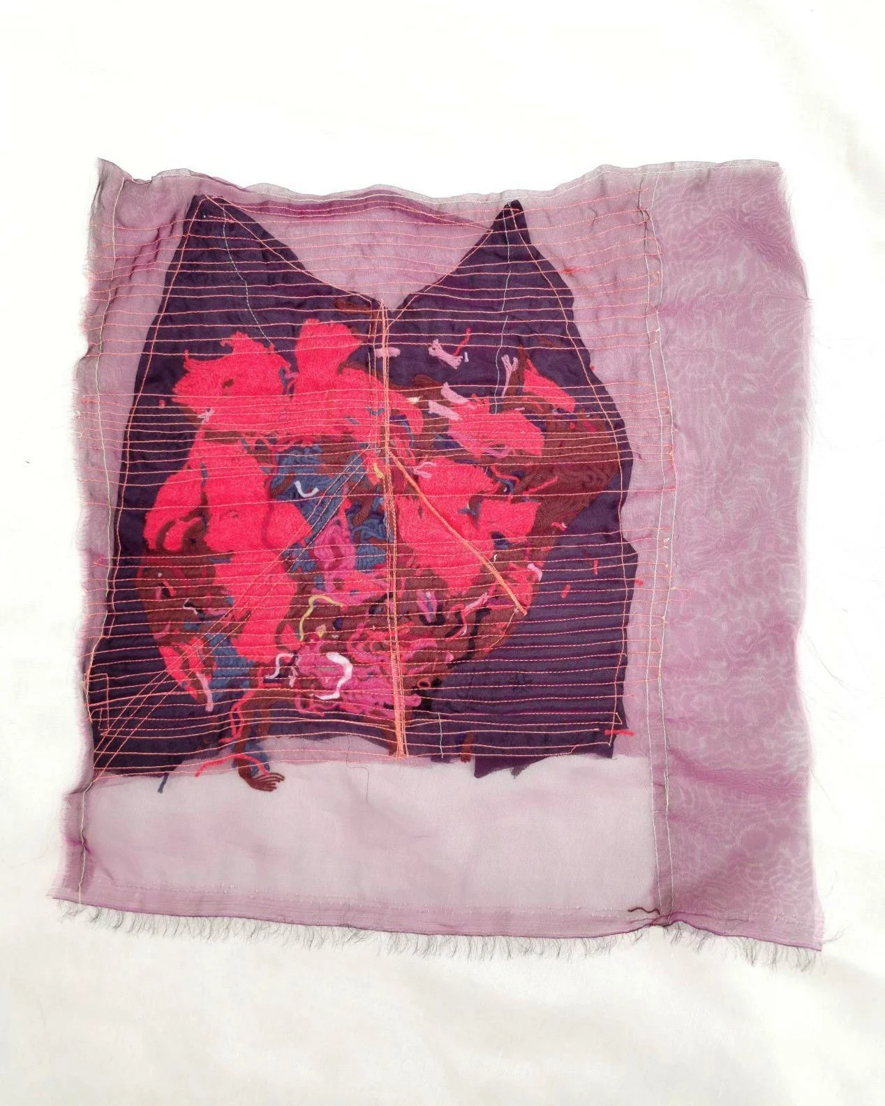 Emotional contemporary fiber piece by Zhang Yonghong — EAST WEST SPACE