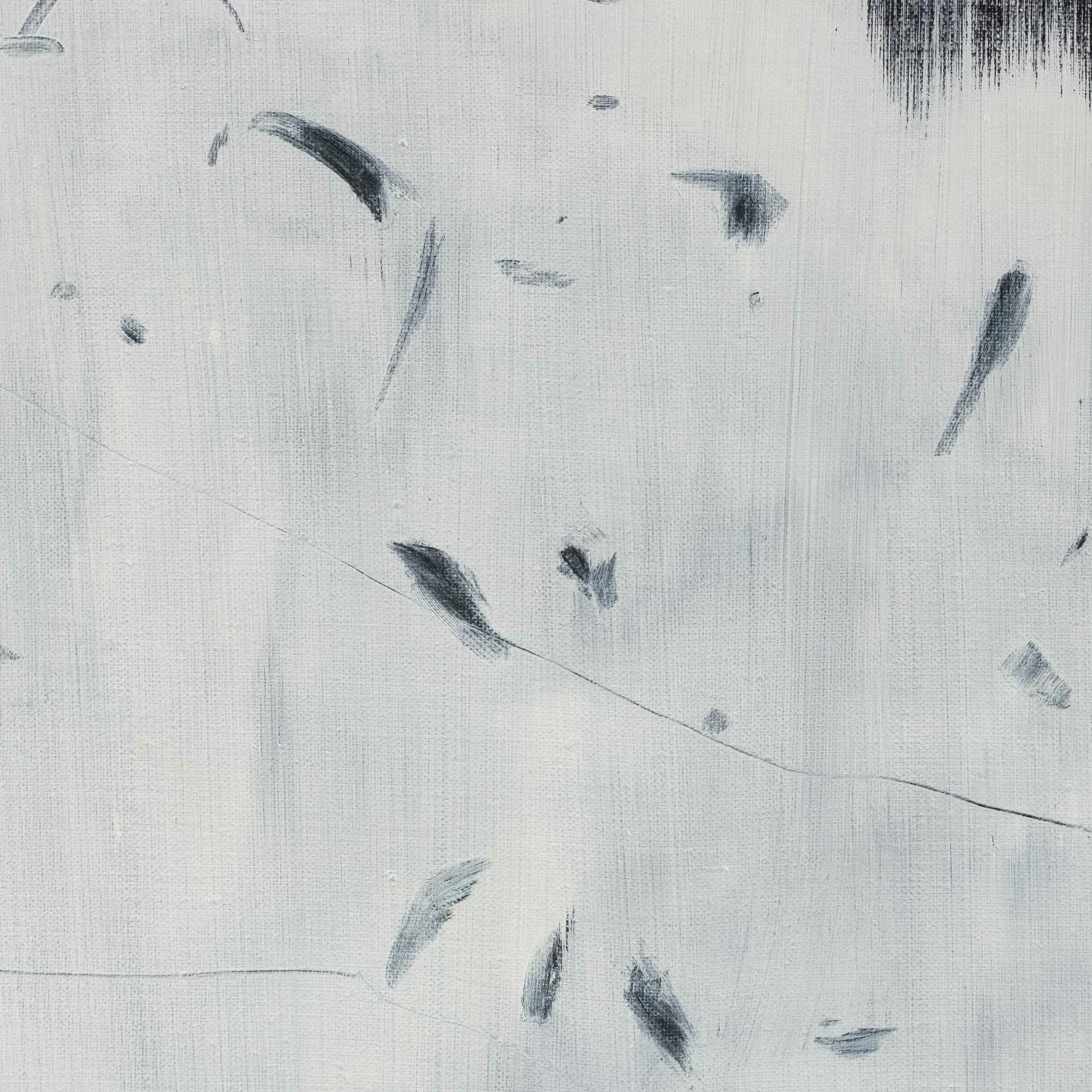 Bian Jing Petal 22 2025 square format abstract artwork