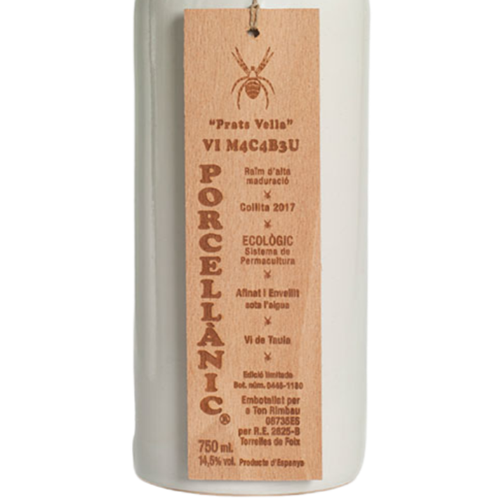 Ton Rimbau’s mineral and creamy Macabeu 2017, a high-end natural wine from clay–limestone soils and limited-production vineyards