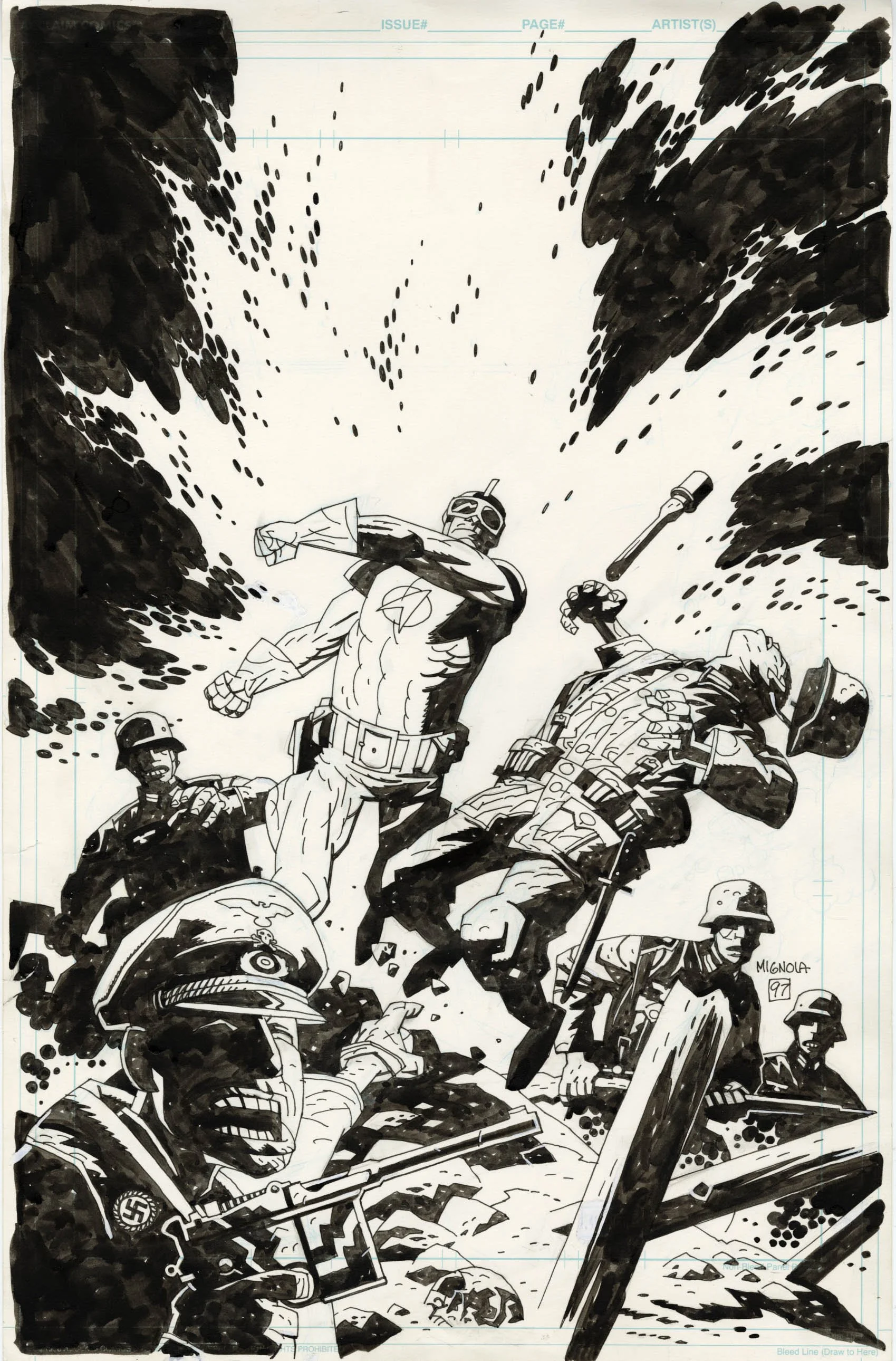 Doctor Tomorrow #1 Cover (1997) By Mike Mignola
