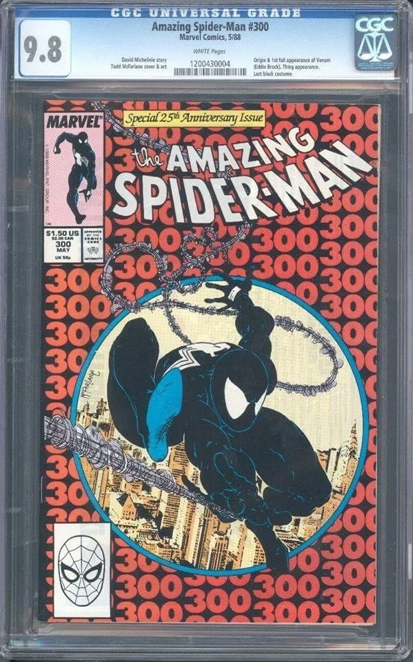 Amazing Spider-Man #300 CGC 9.8 WP — Inks and Panels