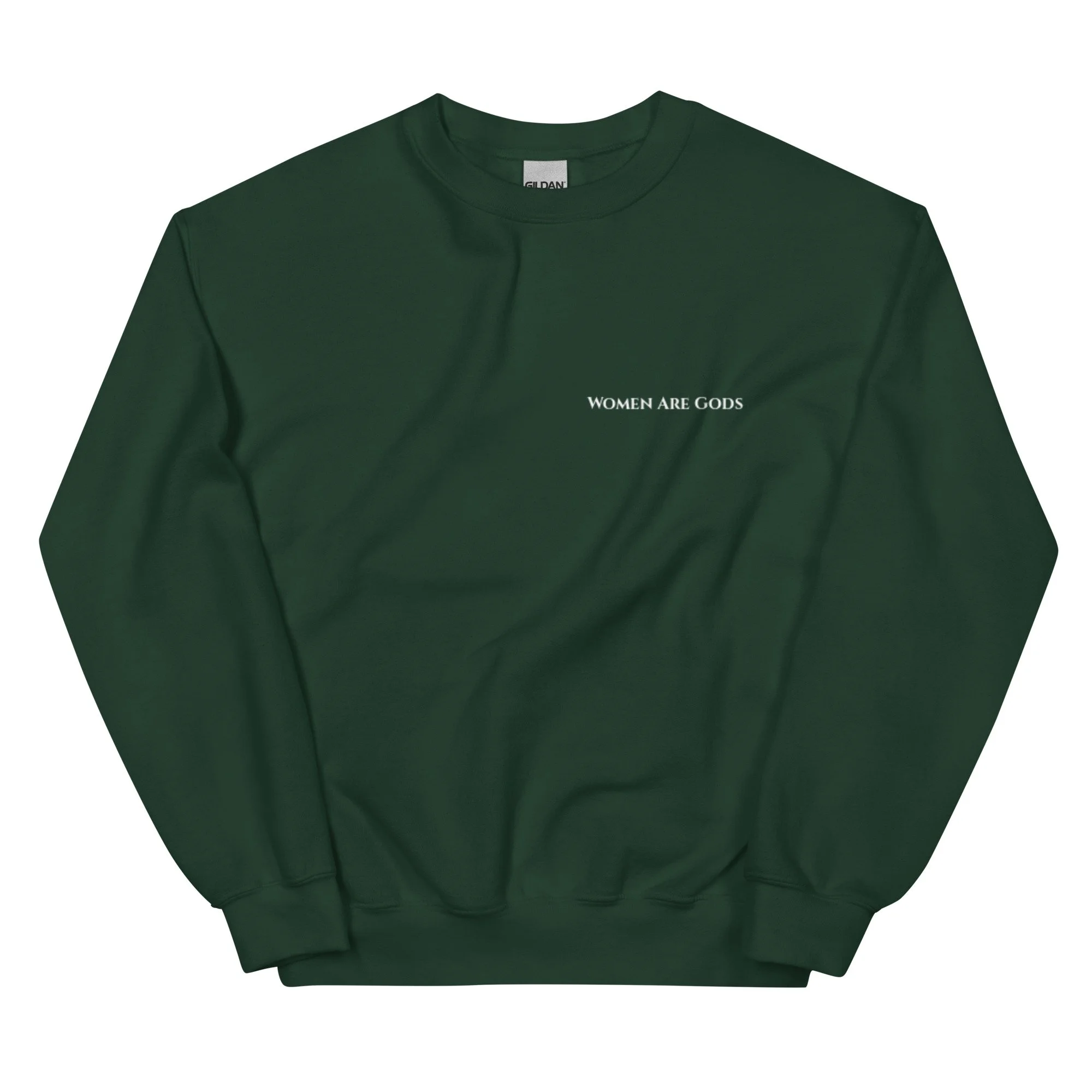 unisex-crew-neck-sweatshirt-forest-green-front-685b232050345.jpg