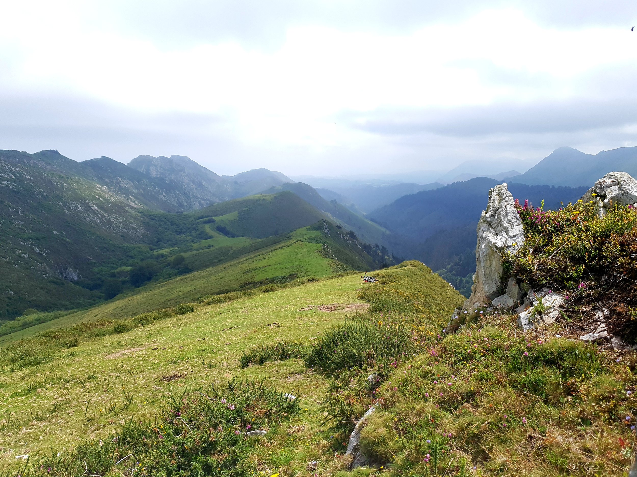 The Black Cave valley, behind the house (Photo credit: Gary Harvey)