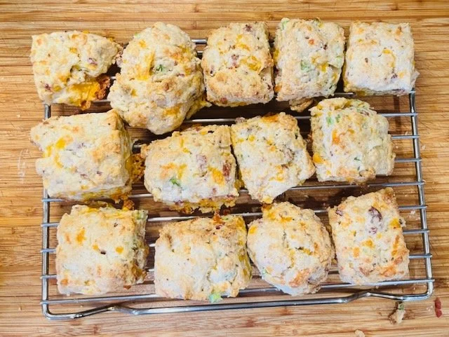 Cheddar, bacon and scallion biscuits.jpeg