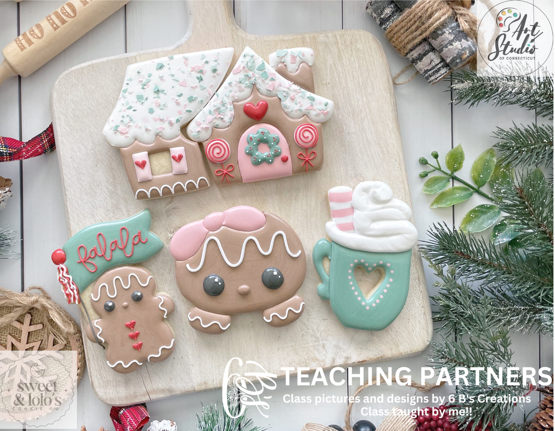 Gingerbread Fun Cookie Decorating - 12/13 Art Studio of CT