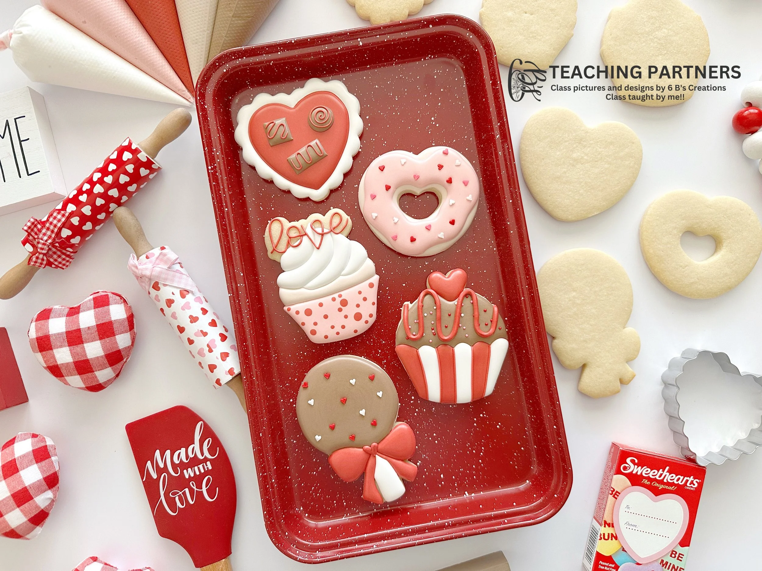 💘 Valentine’s Cookie Decorating Class 💘 Feb 8