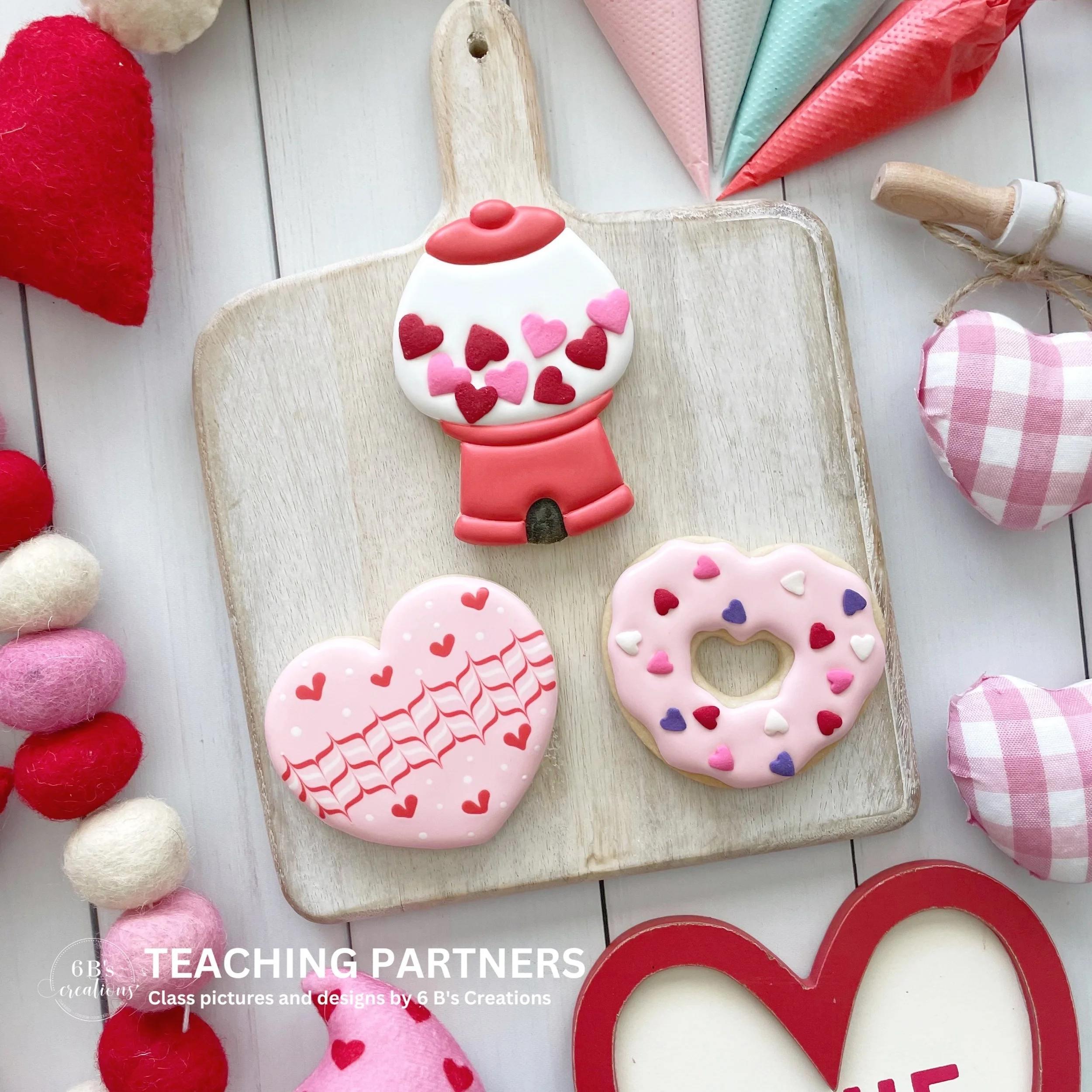 Mommy & Me Valentine’s Cookie Decorating Class - Feb 7