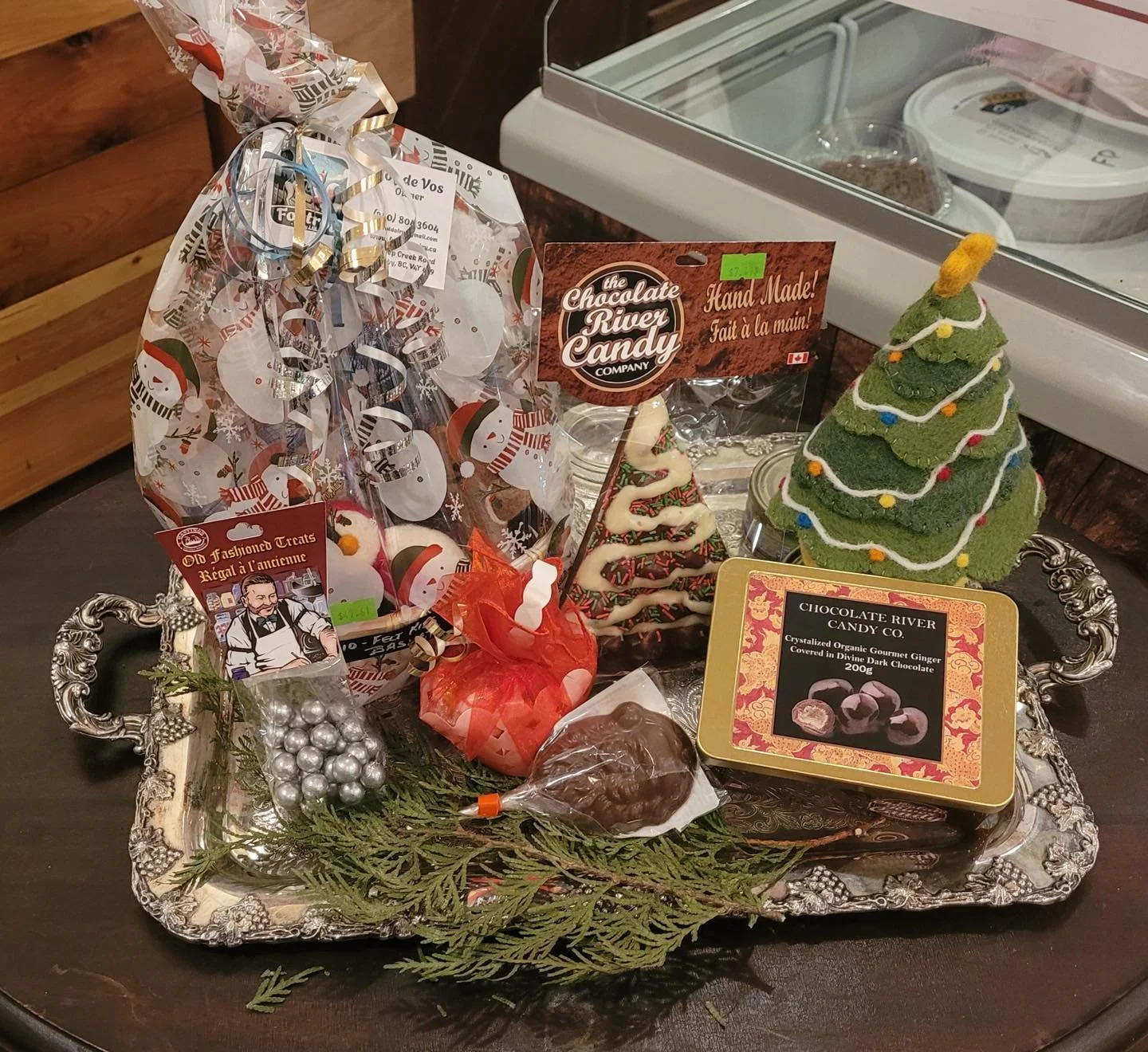 Need a last minute gift, food staples or confection items? 
Foxtrot Farm Store is open Christmas Day! We have milk, eggnog, eggs, ham, stocking stuffers, charcuterie items and Christmas candy.
