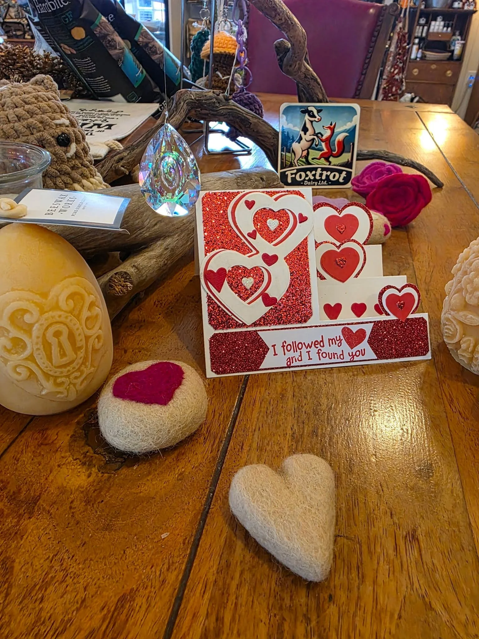 Greetings everyone!
We have some amoozing Valentine's cards for that special someone!
Come say "hi" to our girls! 

Hours and address www.foxtrotdairy.ca and on our Facebook page.
Thank you for the amoozing community support! 💓

#ShopLocal