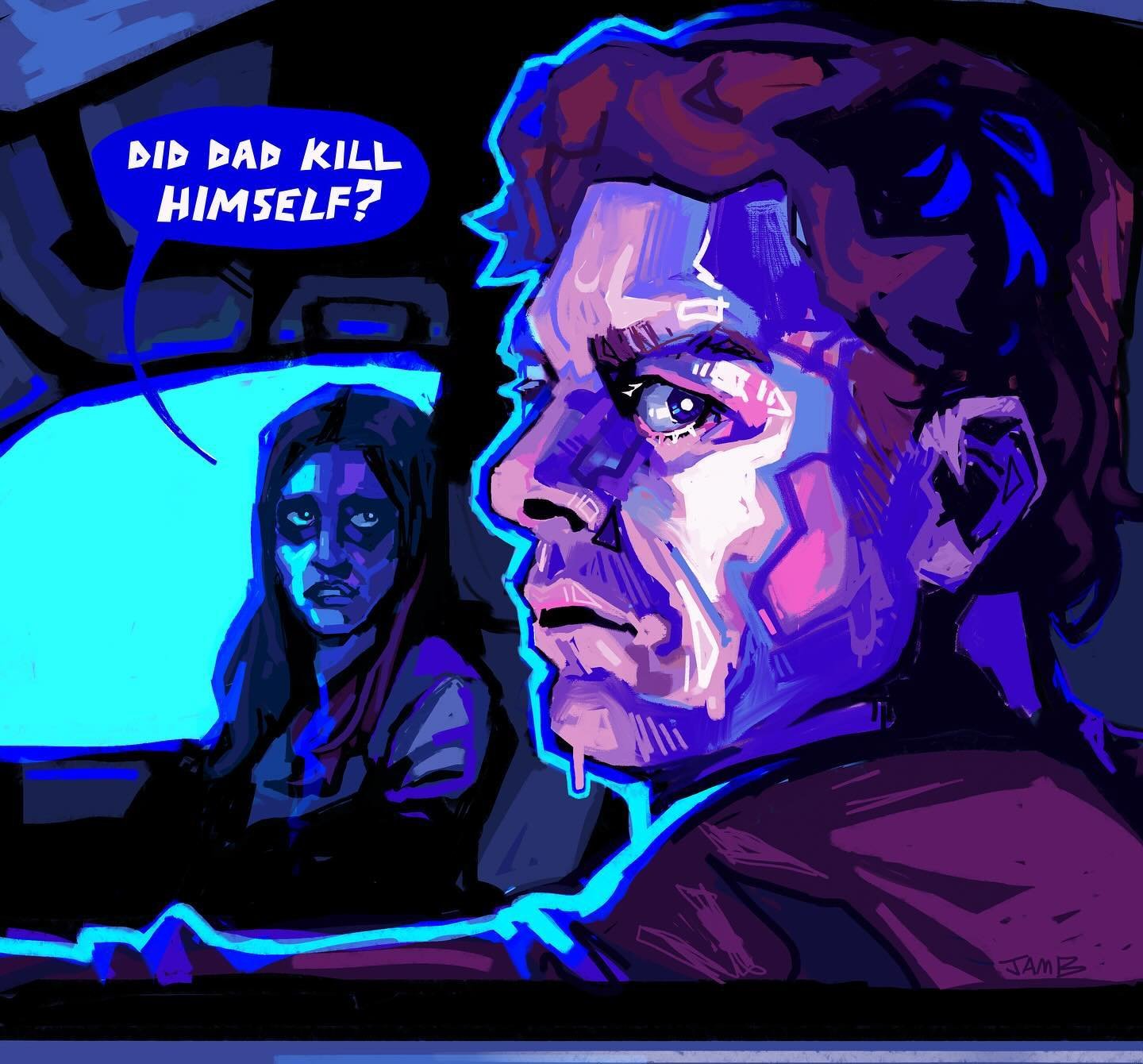 s8 deb attempted murder-suicide by car scene is bad. but the version of it i invented in my head? you cant even imagine

#dexter #dextermorgan #debramorgan #dexterfanart #fanart #digitalart