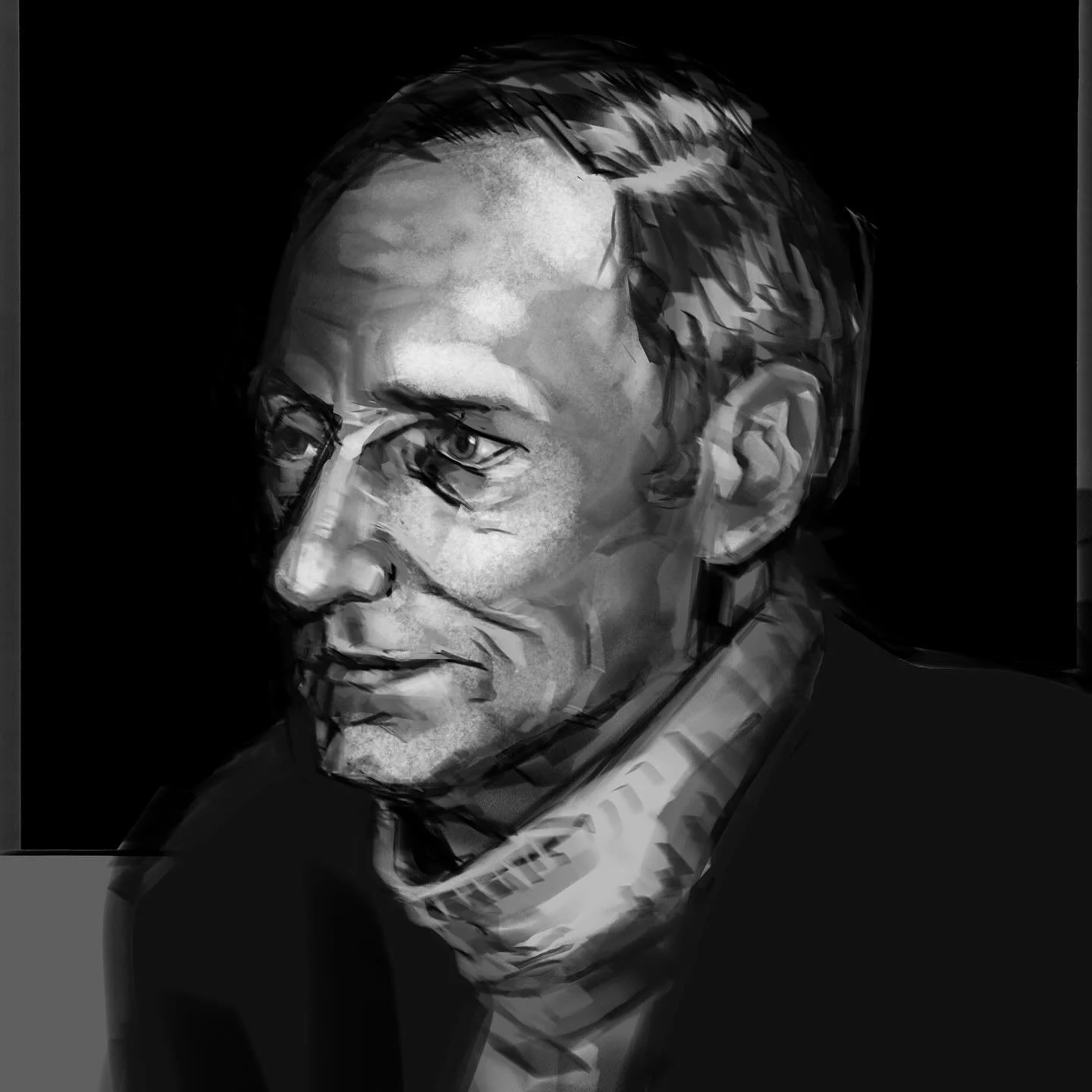 portrait studies from like 3-4 months ago i never finished. i was originally going to do all the faces of william lee from movies and life (burroughs, craig, weller) but i didn&rsquo;t &lt;3

#williamsburroughs #danielcraig #queer2024 #artistsoninsta