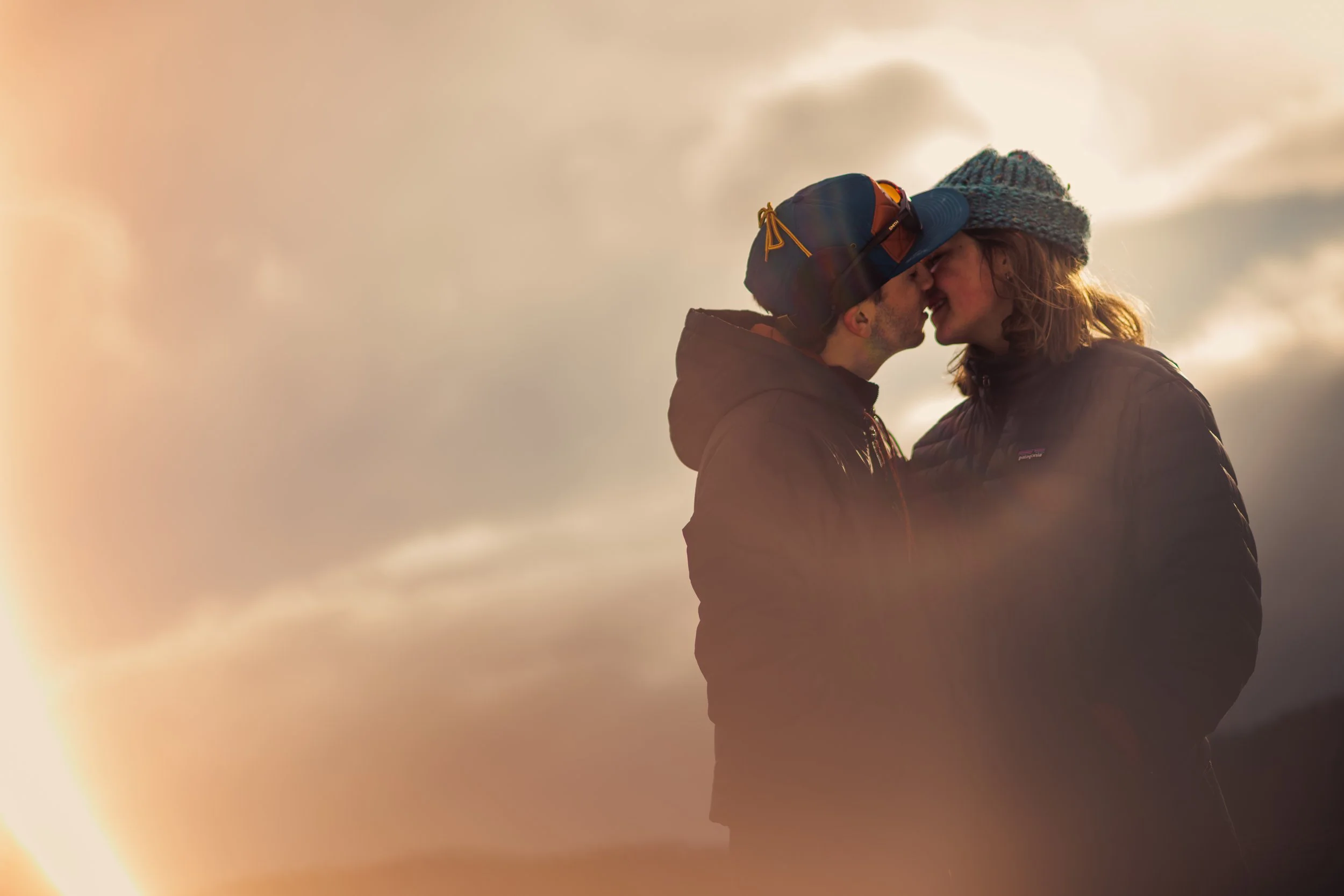 The Best Montana Engagement Photos Don't Wait for Summer: Gus and Becca’s Winter Engagement Session at Seeley Lake, MT