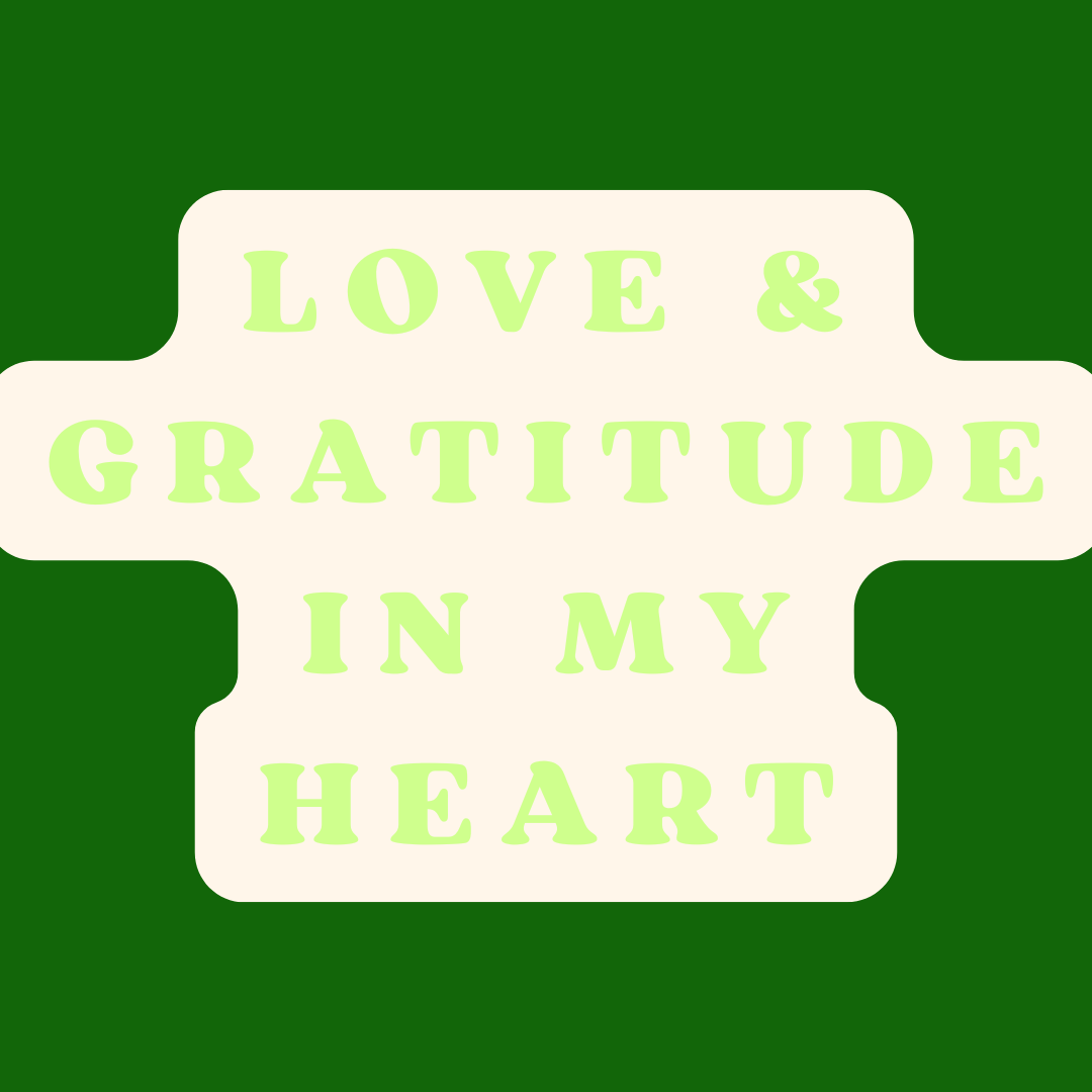 Love and Gratitude in My Heart (Room Spray)