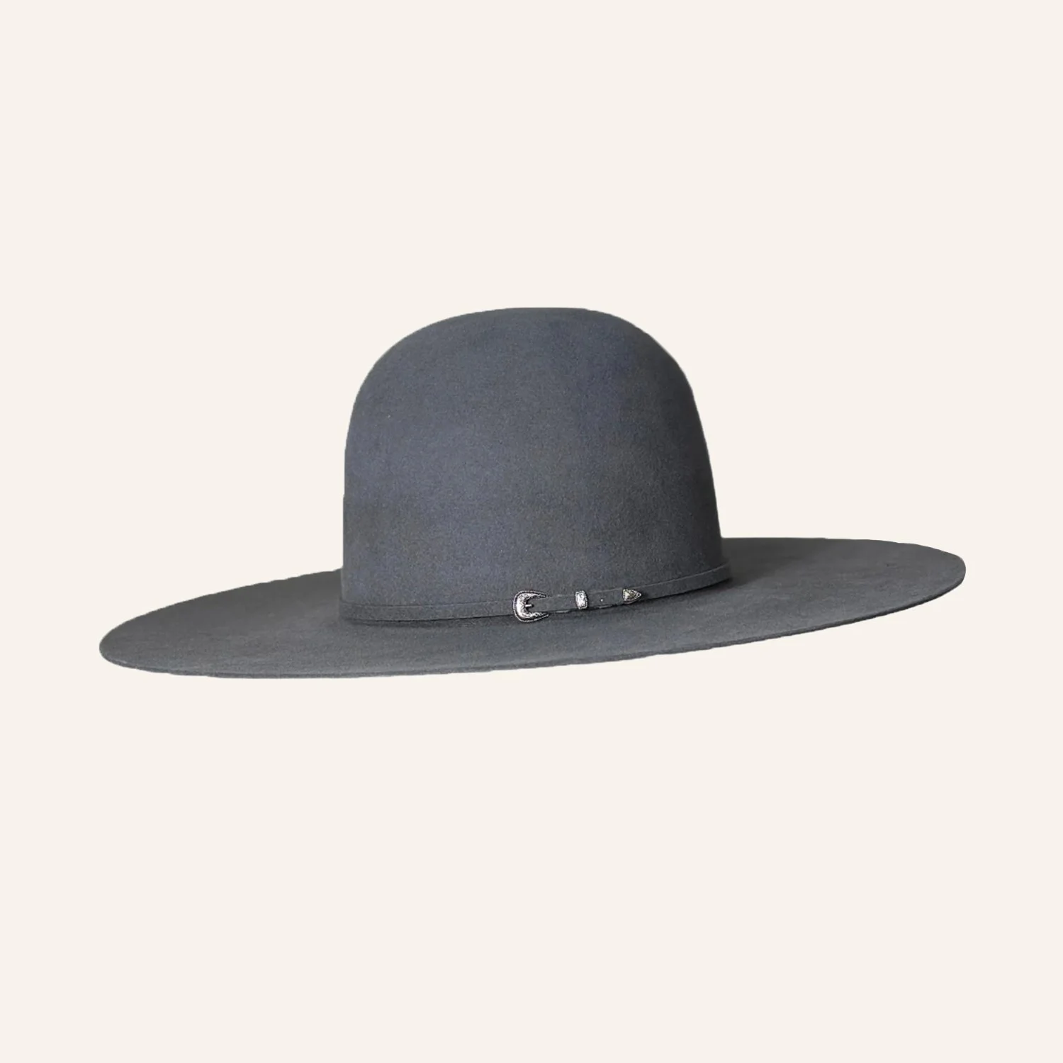 Rodeo Boy 7X | Open Crown Hat | Slate