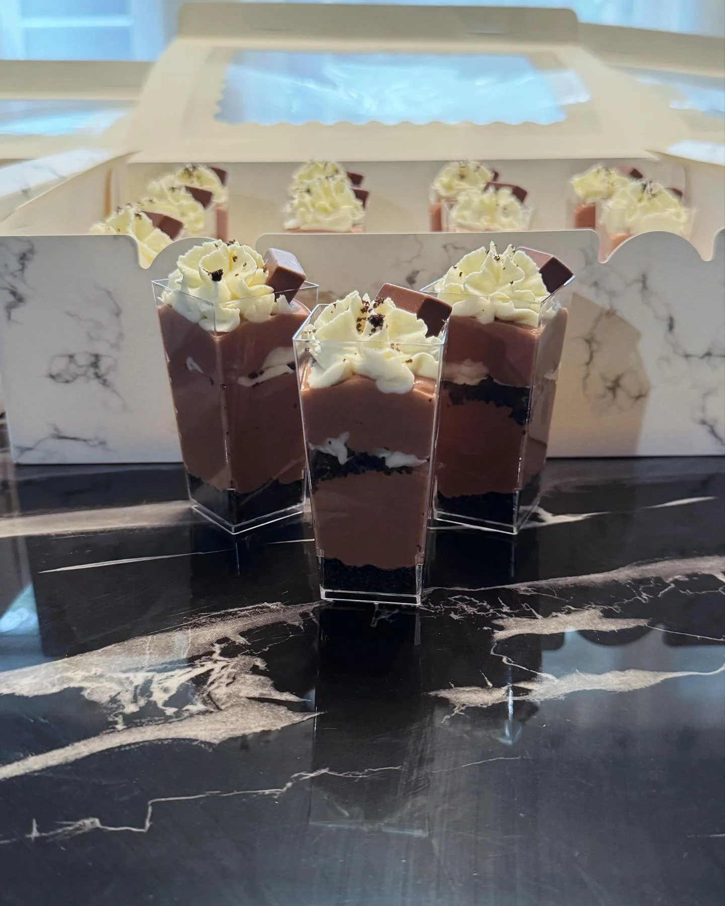 Chocolate Mousse Cups 🍫

Dm for Order✨

#chocolate #chocolatedessert #chocolatemousse #dessert #desserts #dessertcups #dessertcup #mousse #ordernow #order #atlanta #atl #atldesserts #atlantadesserts #sweettreat #sweettreats #treatyourself #metroatla