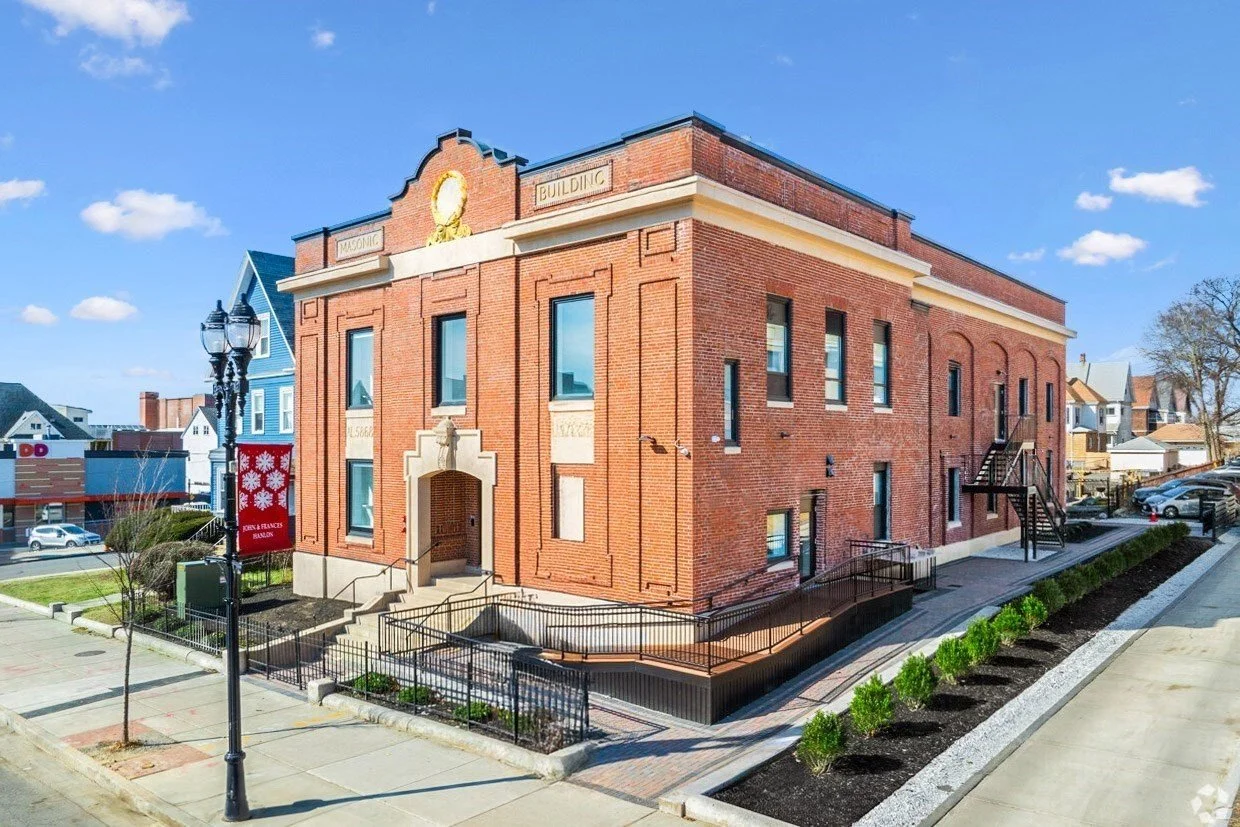 Building that has been converted into condo units. Listed by Melody Golestani.