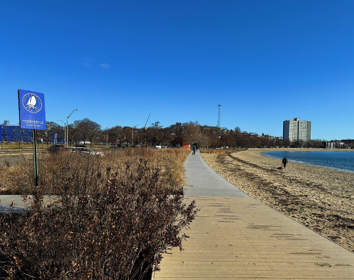 Boardwalk at Carson Beach