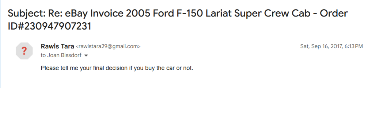 Part 8 of car scam