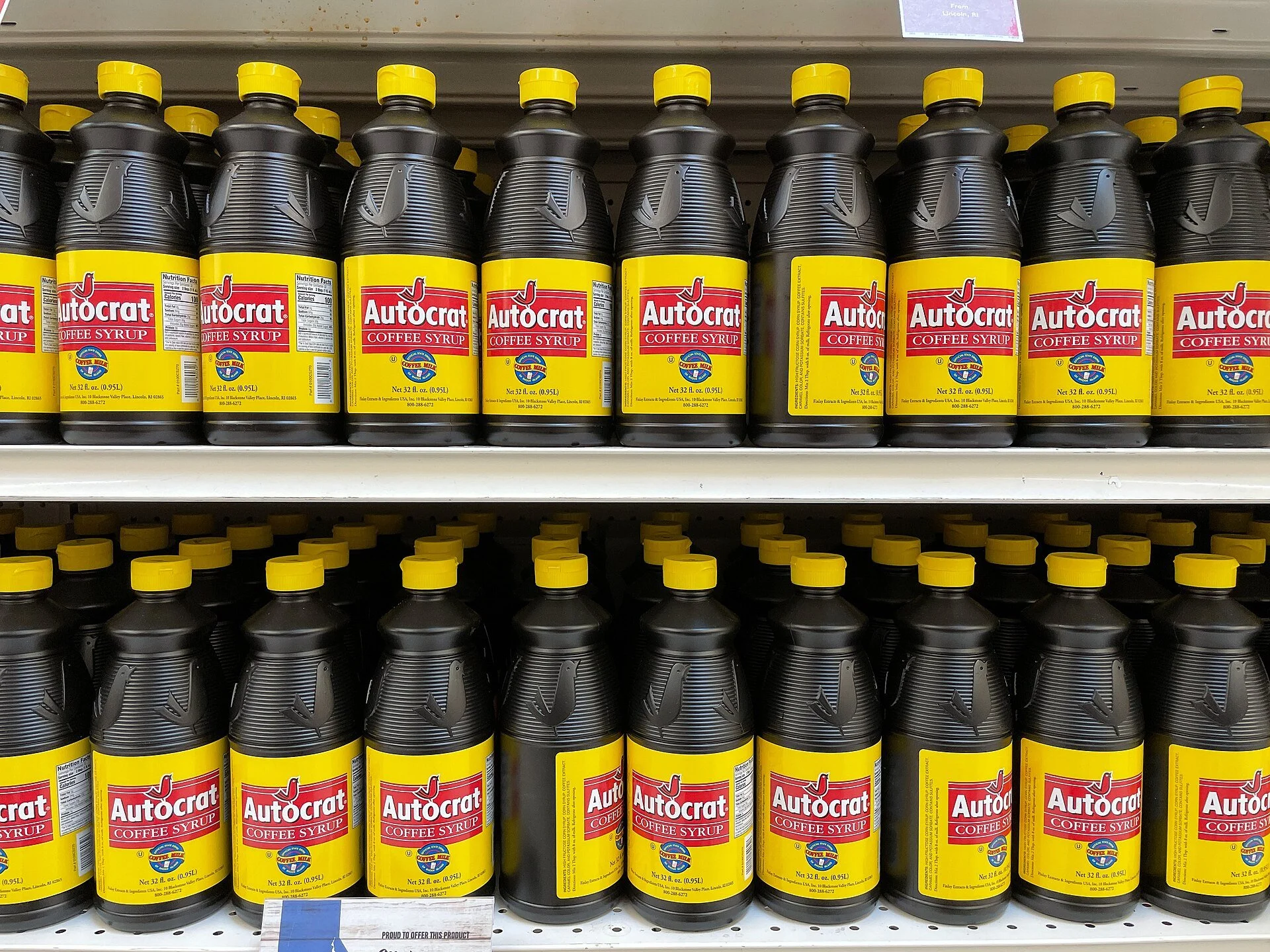 Autocrat Coffee syrup
