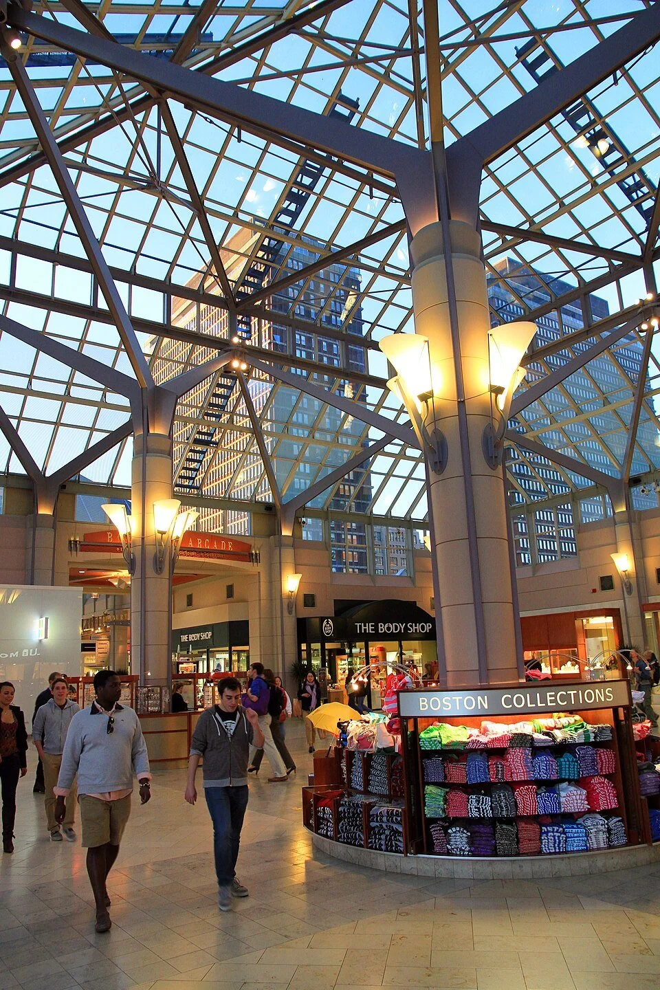 Interior of Prudential center