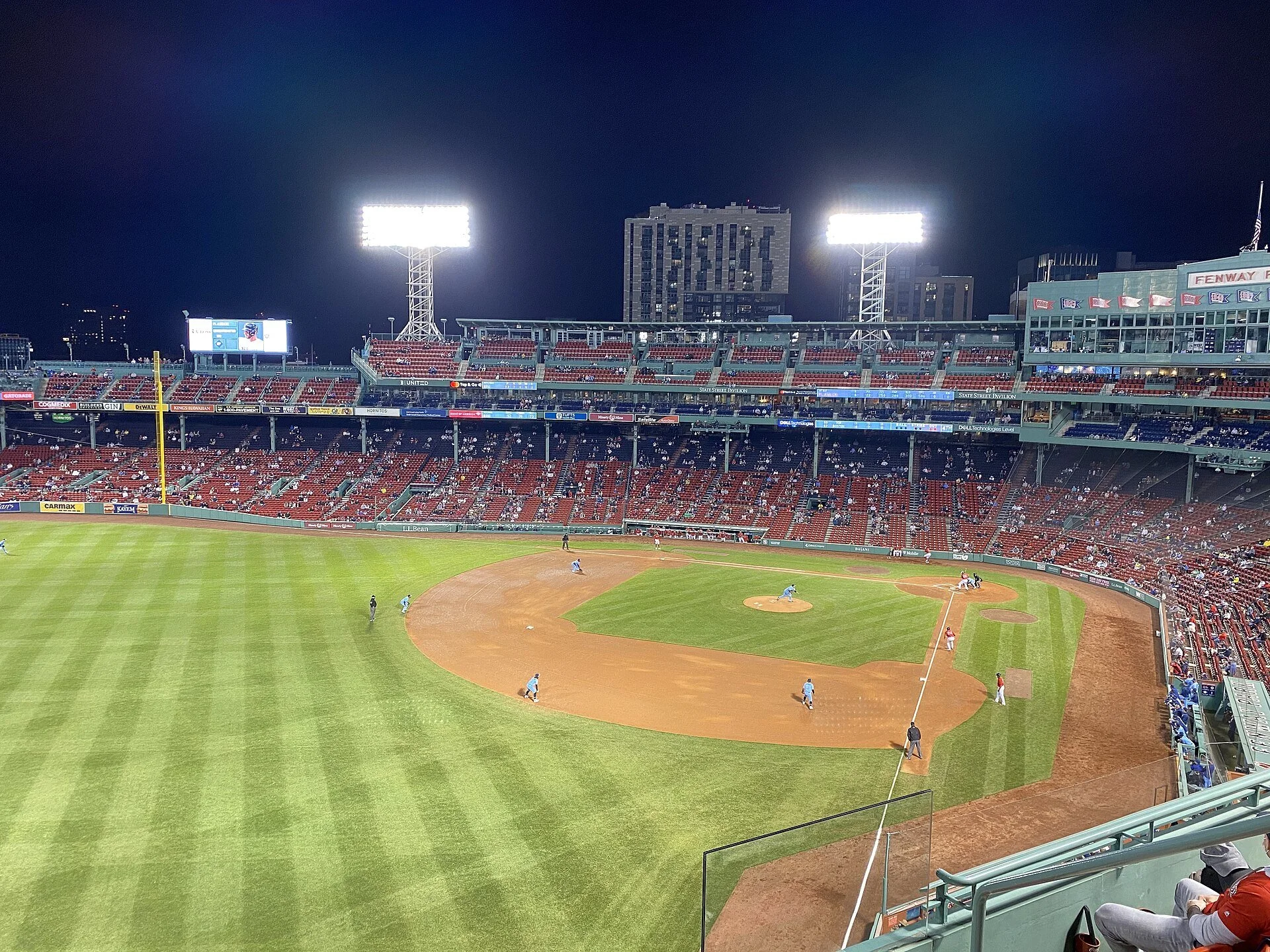 Fenway Park During a Boston Red Sox vs. Toronto Blue Jays Game