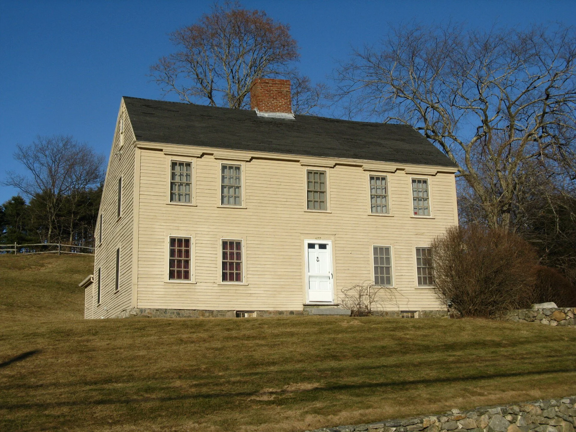 Wheeler-Merriam House, a Historic Colonial Home in Concord, Massachusetts
