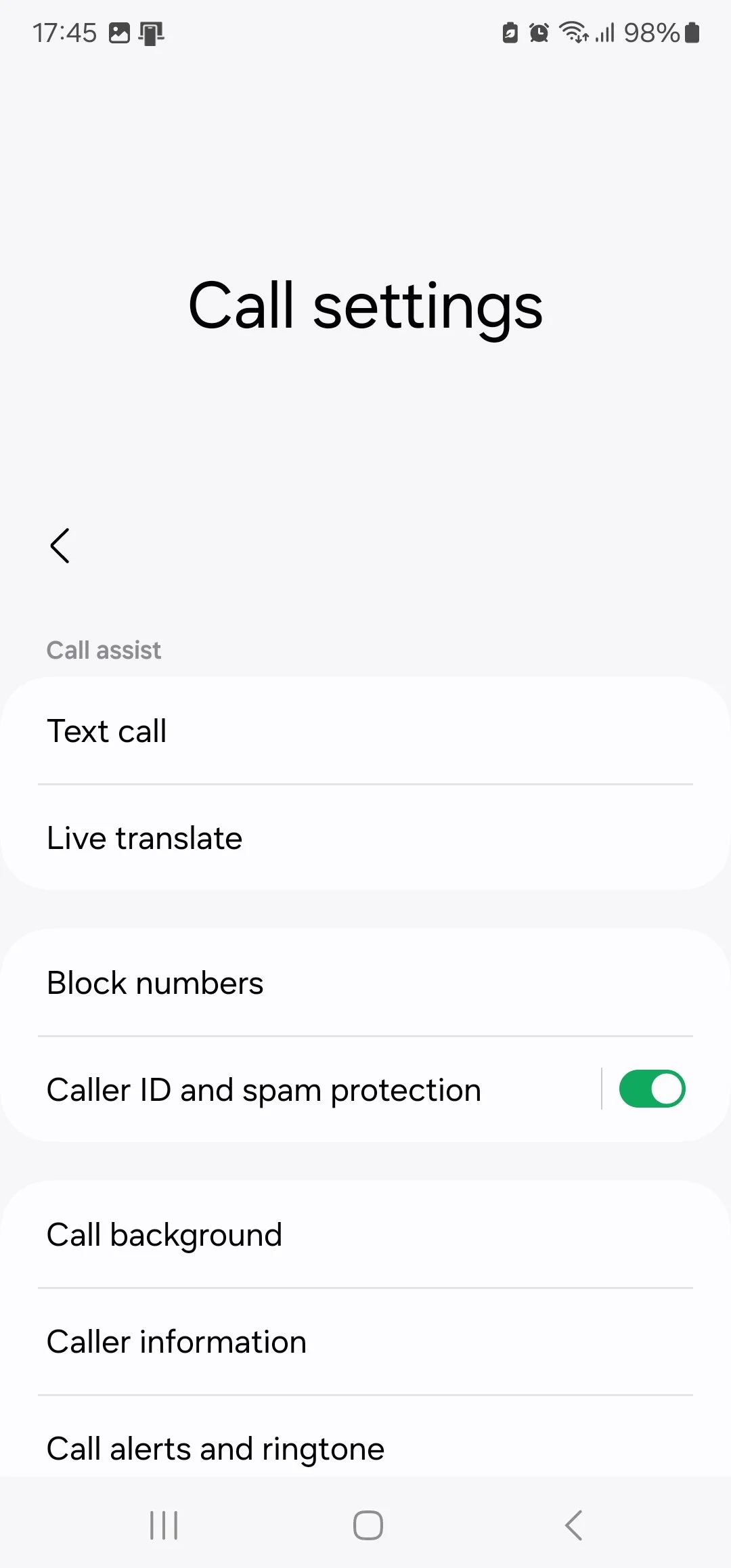 Visual example of how to activate spam block