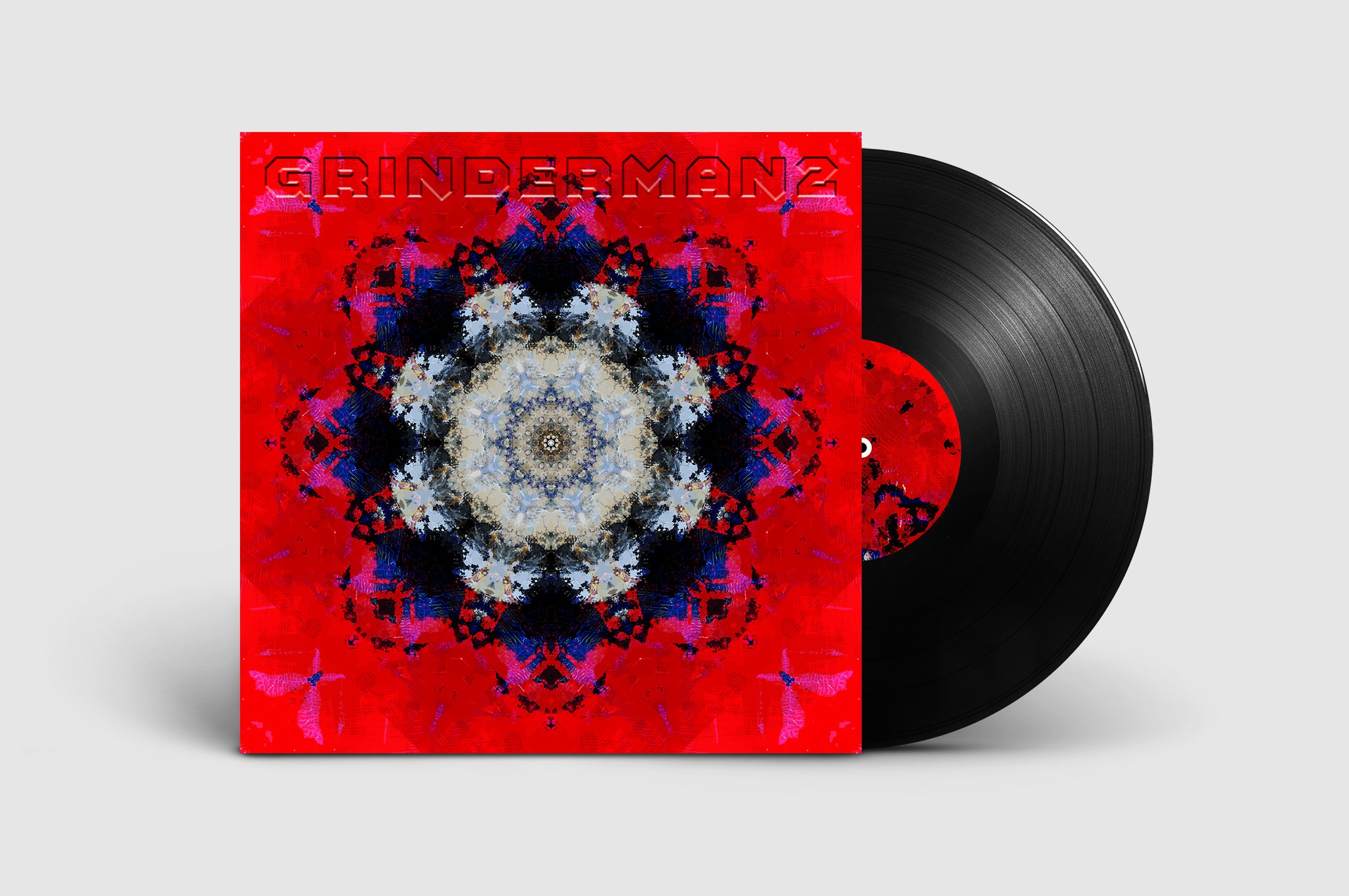 The redeveloped front cover concept for Grinderman 2