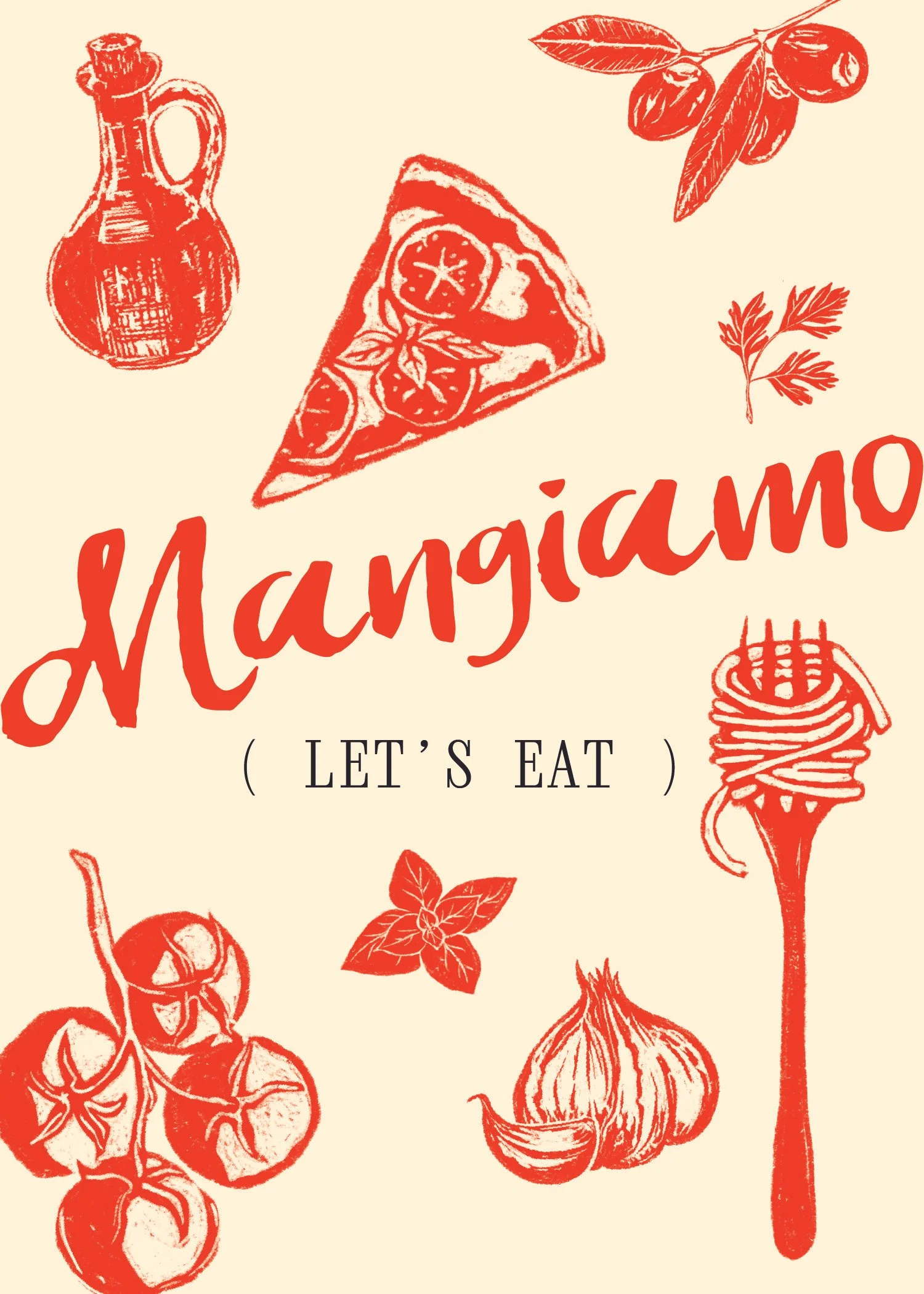 Bridal Shower Signage & Illustration