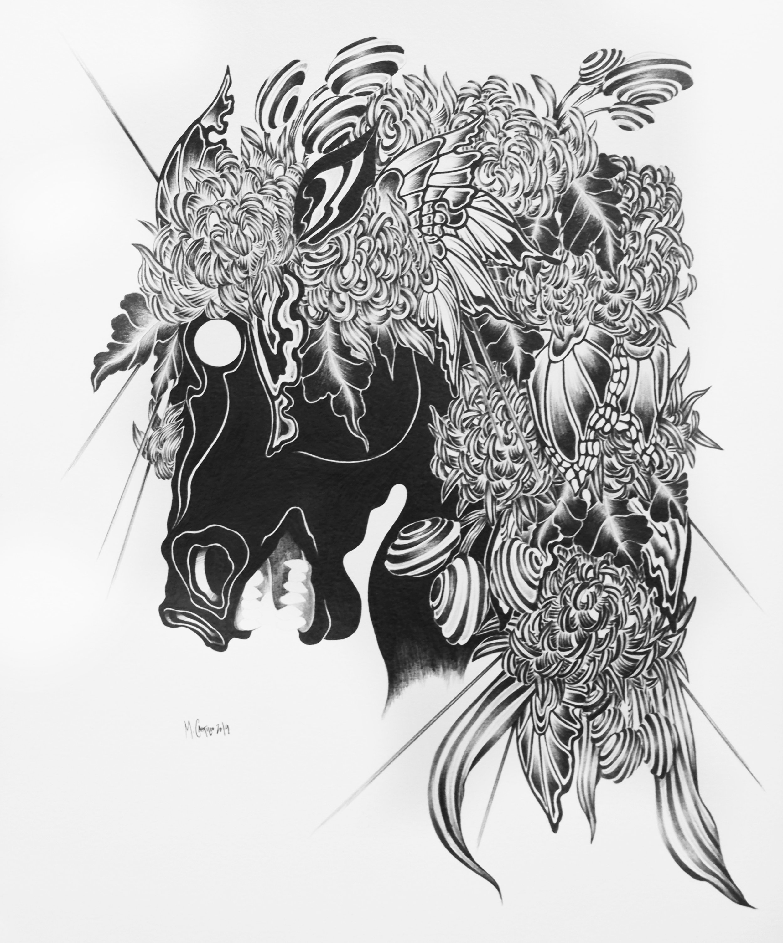 Black Knight
2019
45.5 x 38 cm
Graphite on 350 gsm watercolor paper