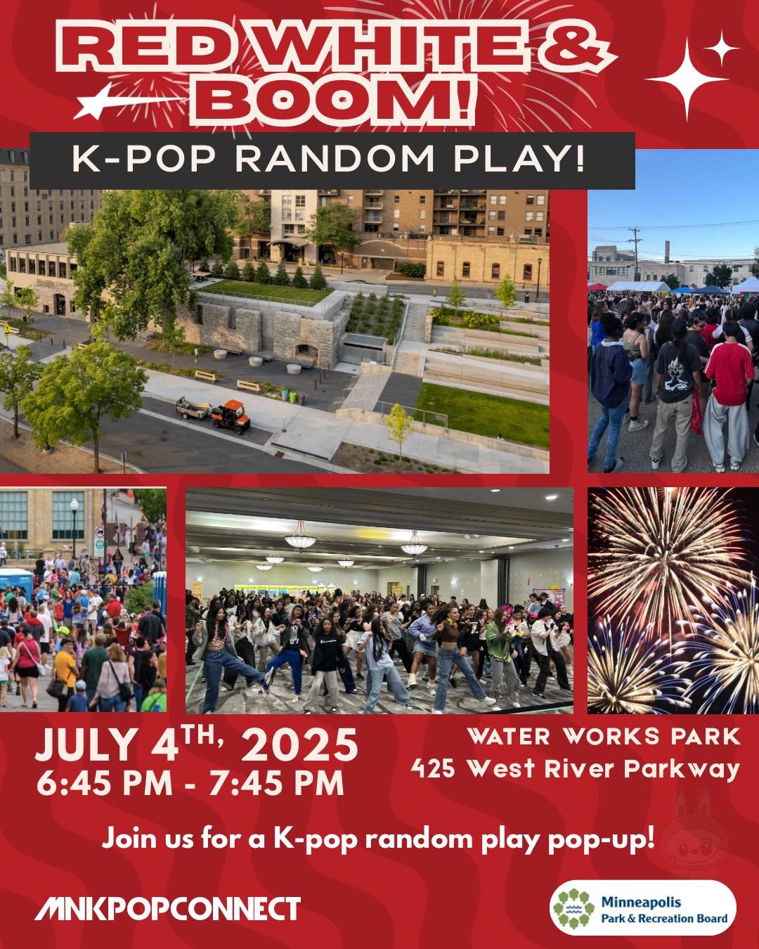 Red White Boom! K-POP Random Dance!