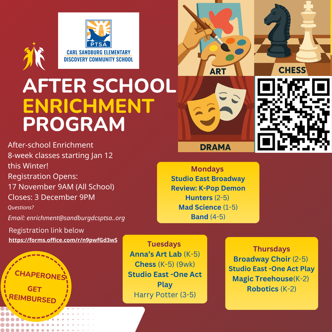 Winter Enrichment — Sandburg DCS PTSA — free download